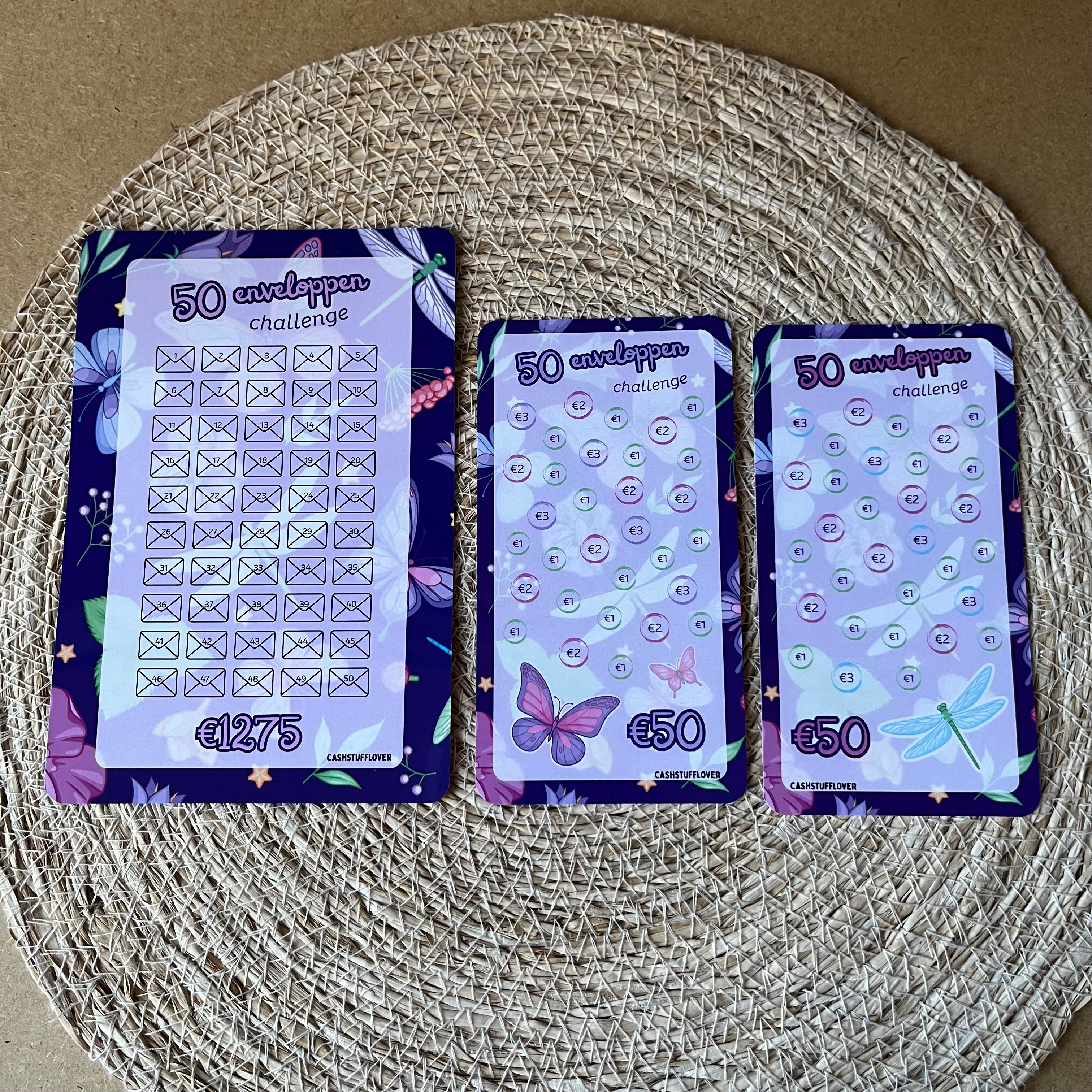 50 enveloppen A5 en A6