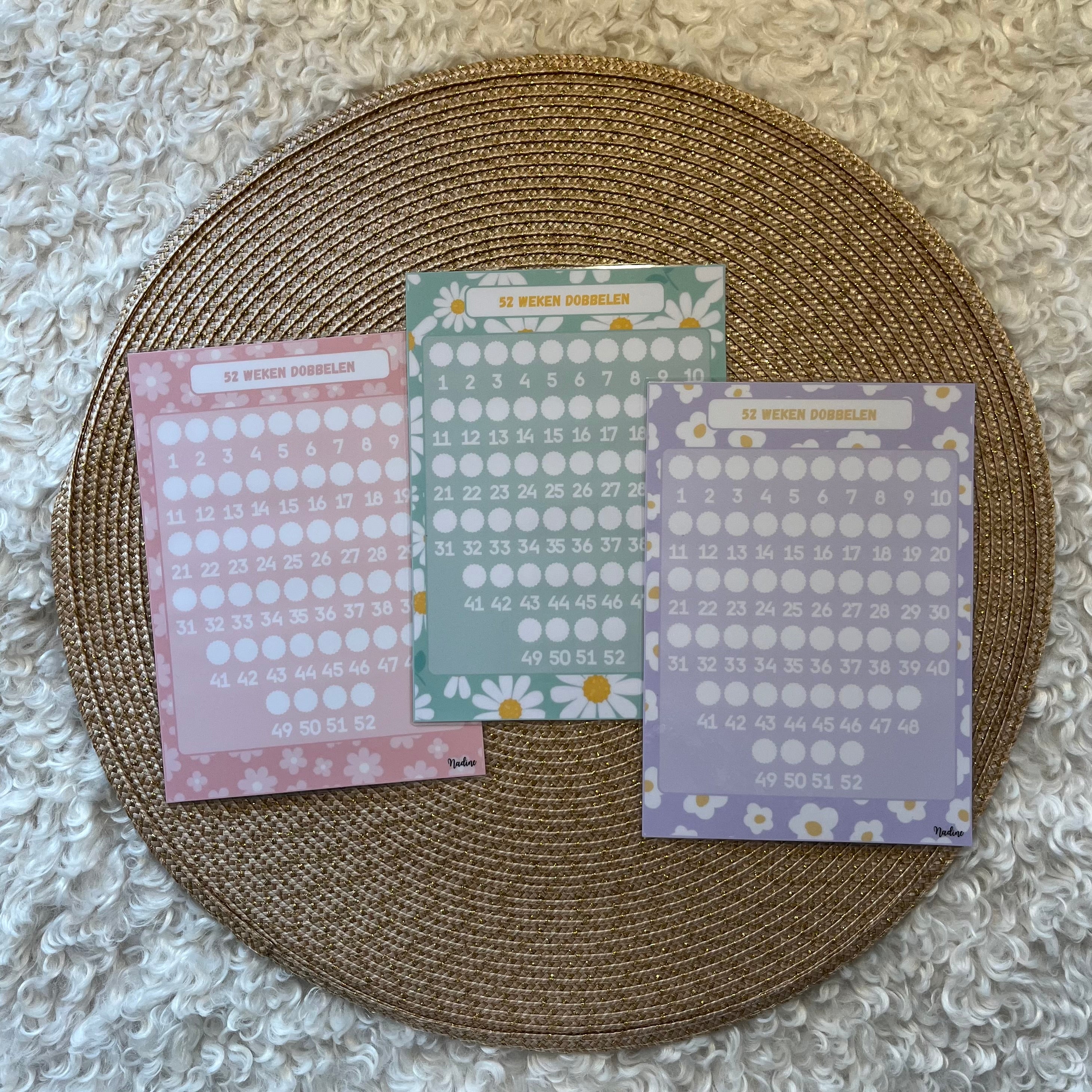 52 weken dobbelen A5