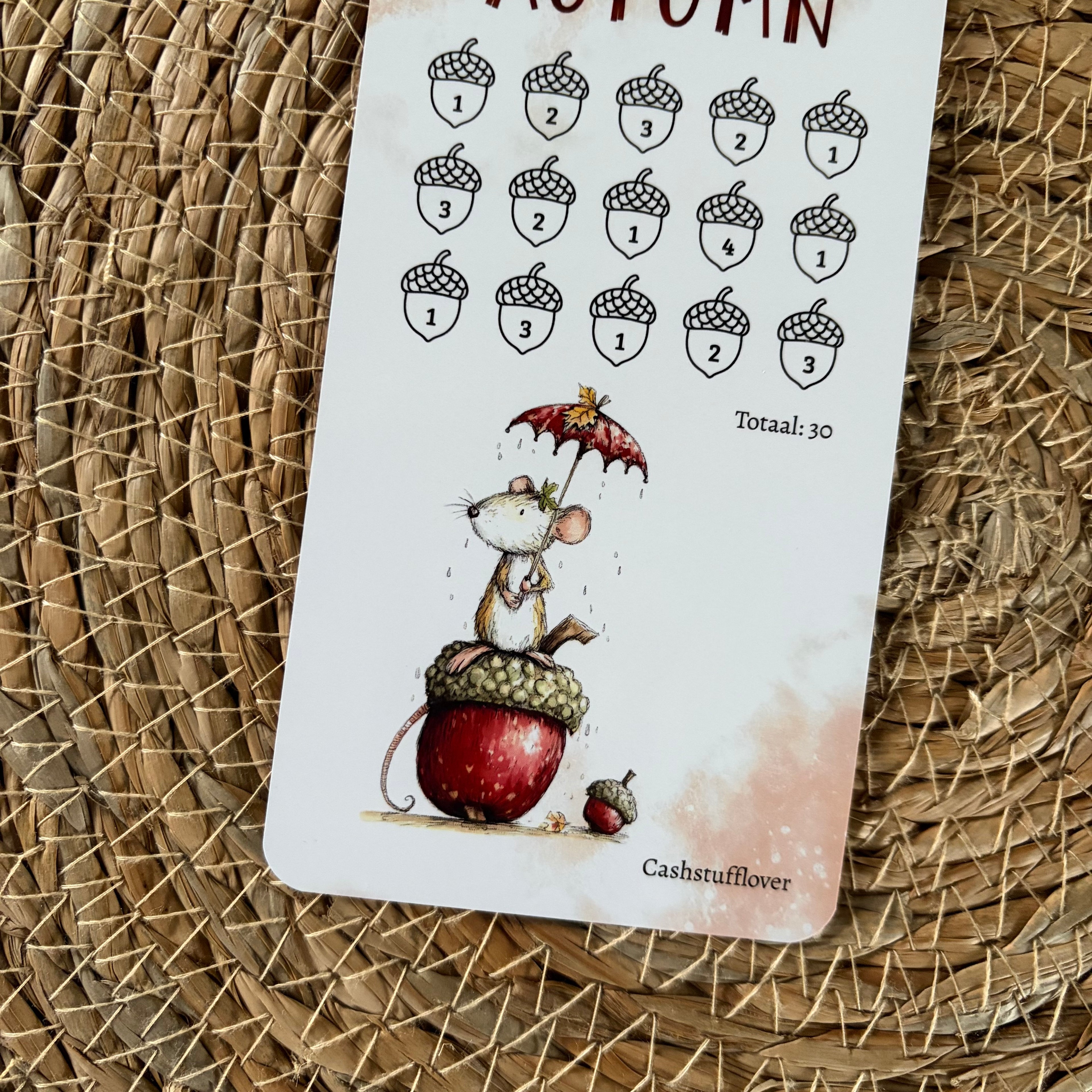 Sweet autumn mice - A6