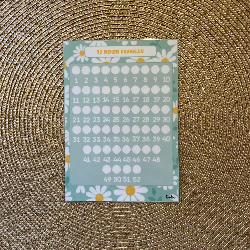 52 weken dobbelen A5