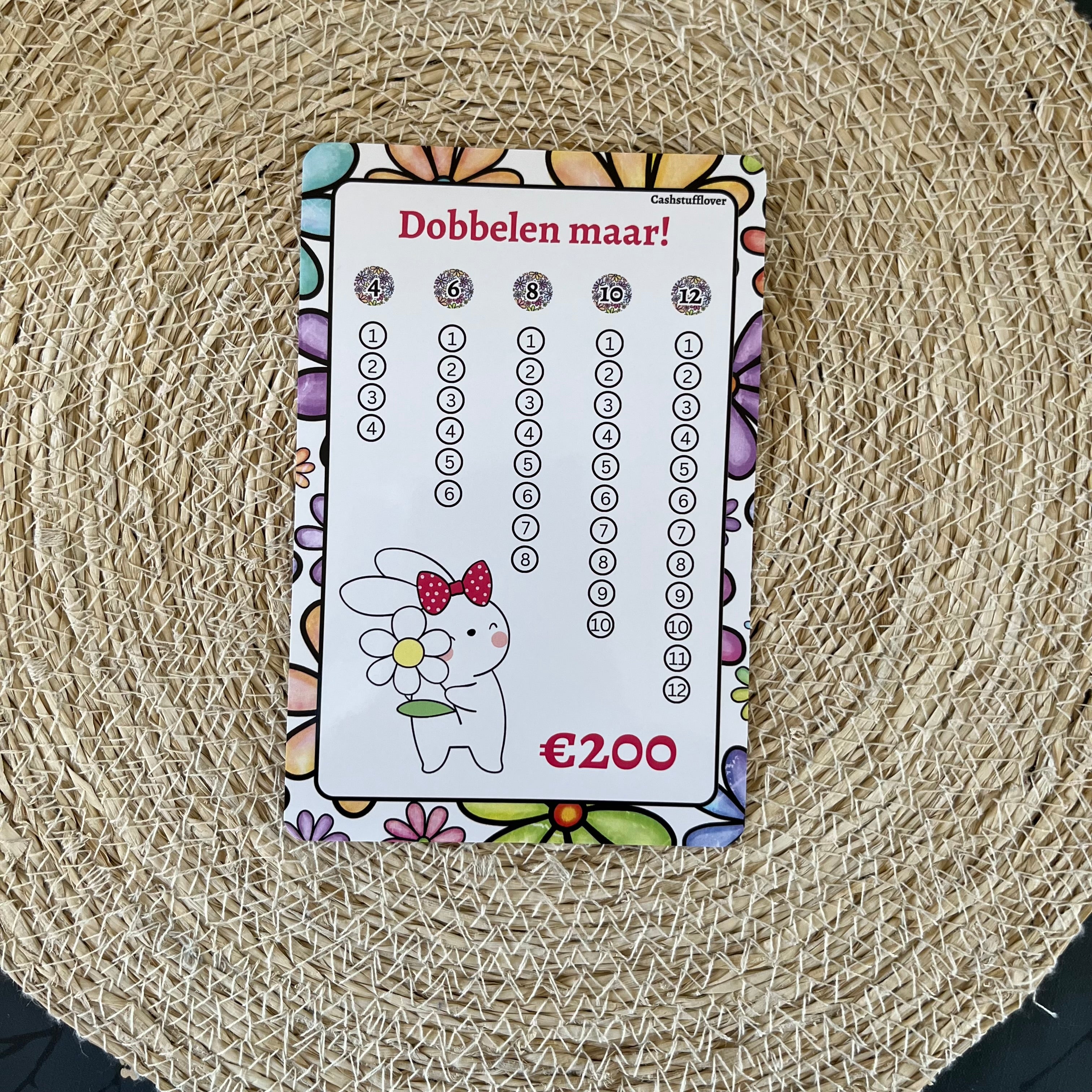 Dobbelen maar! A5 - diertjes