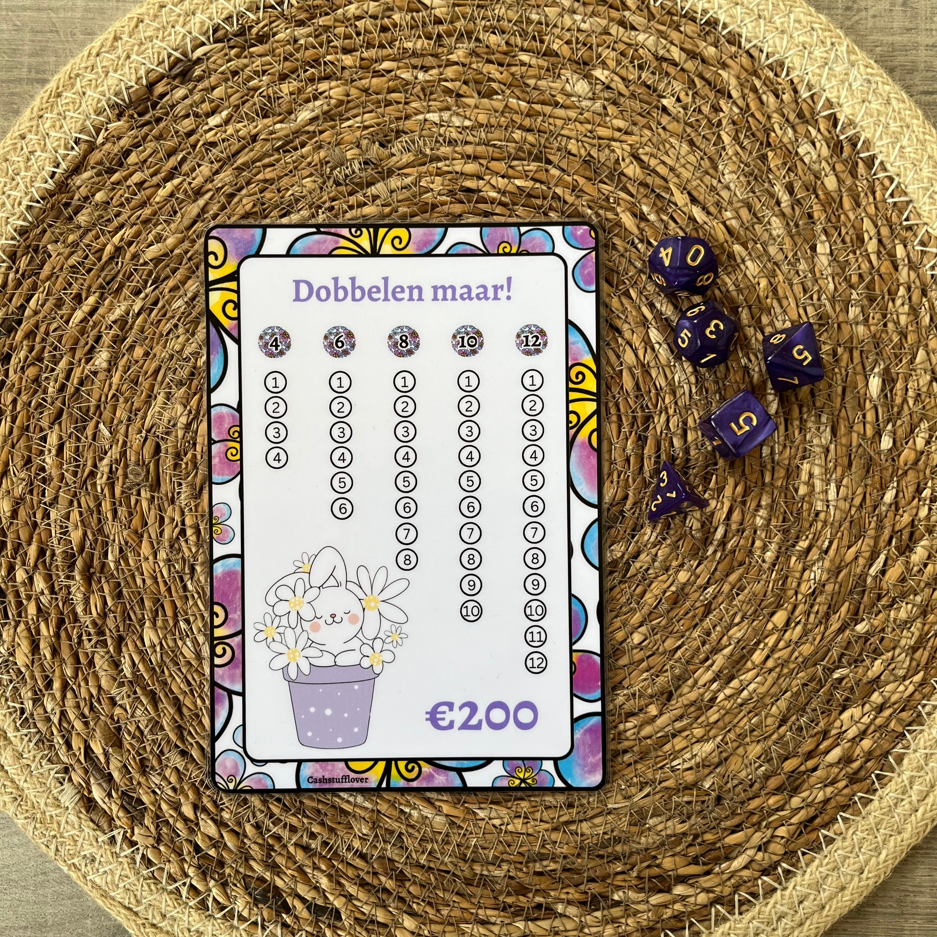 Dobbelen maar! A5 - diertjes