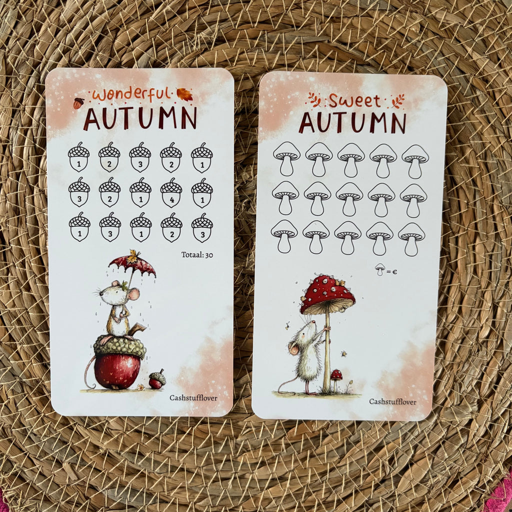 Sweet autumn mice - A6