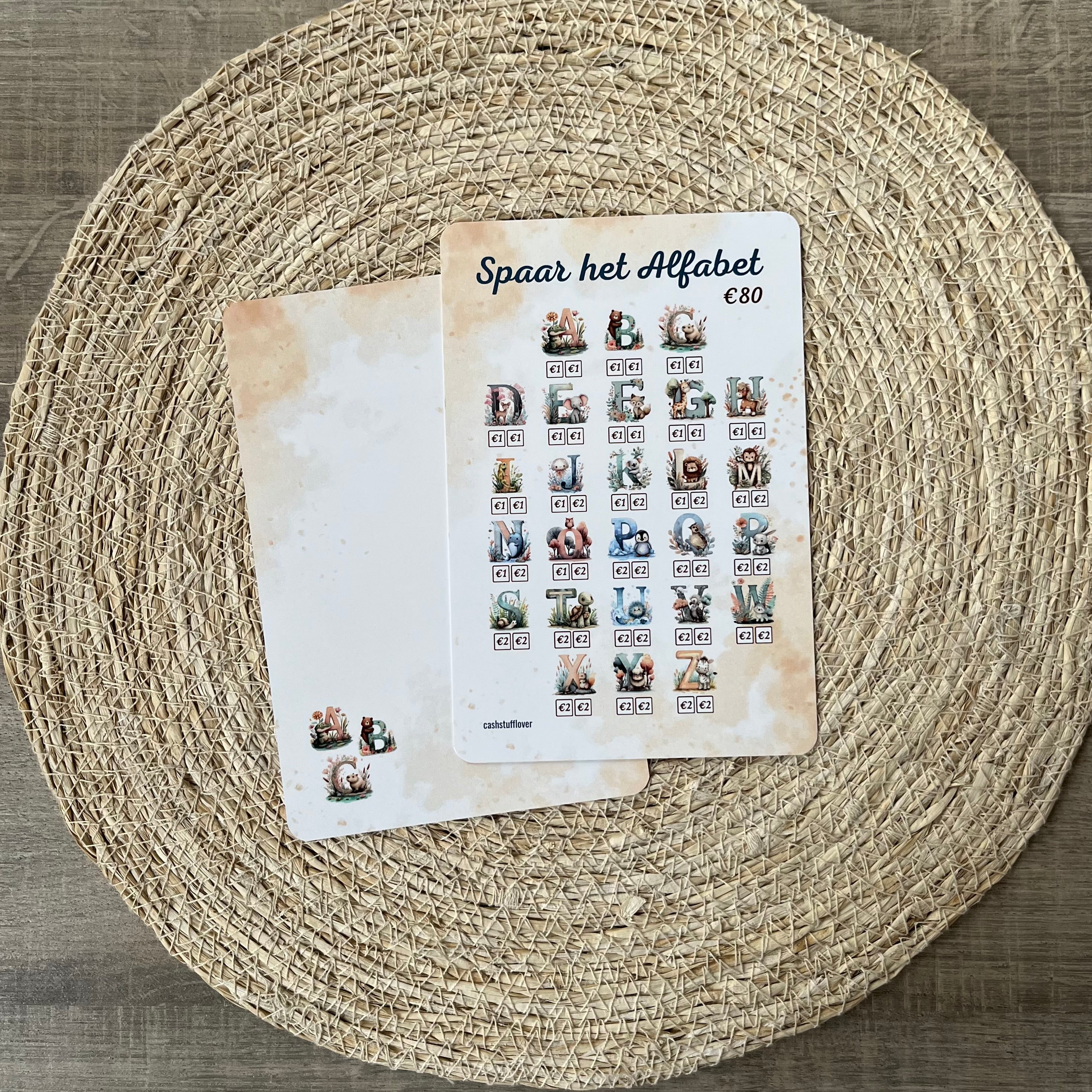 Spaar het Alfabet - A5