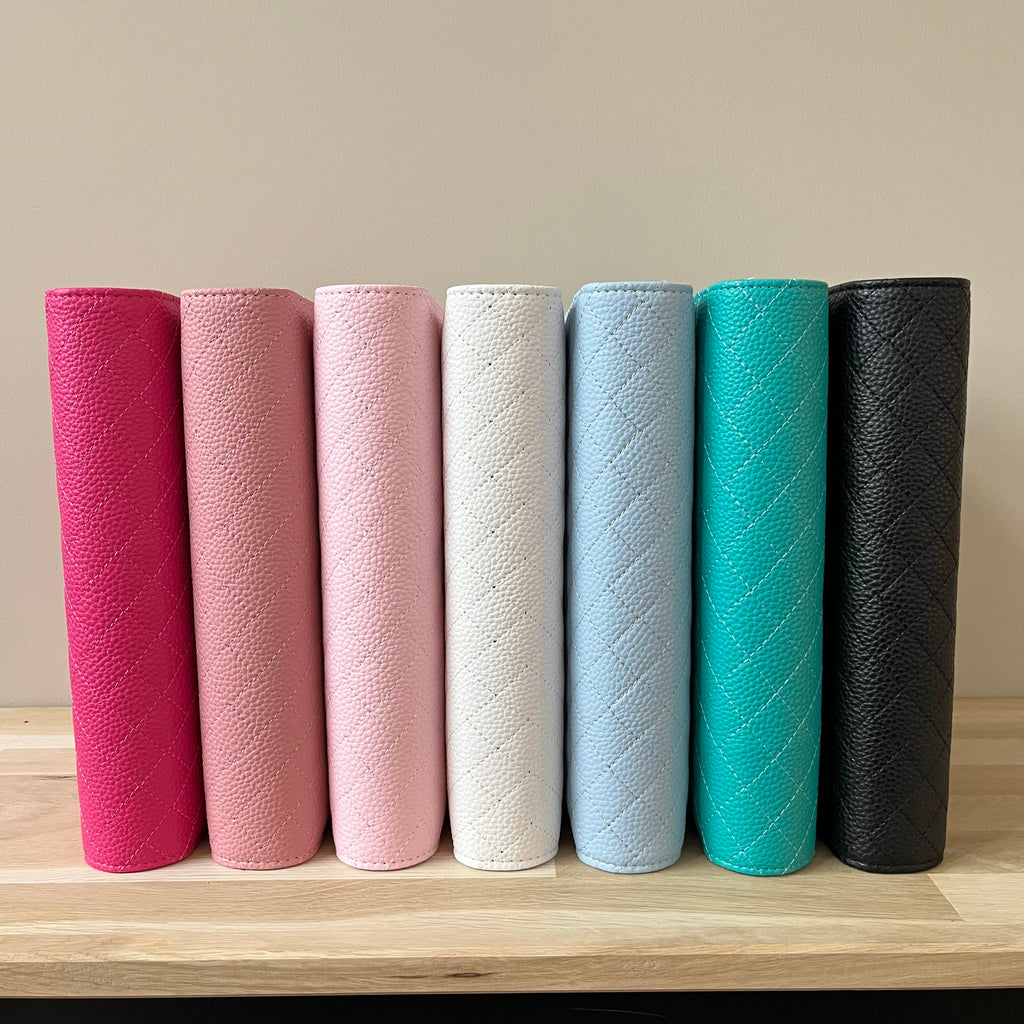 Quilted pebble budgetbinder A5
