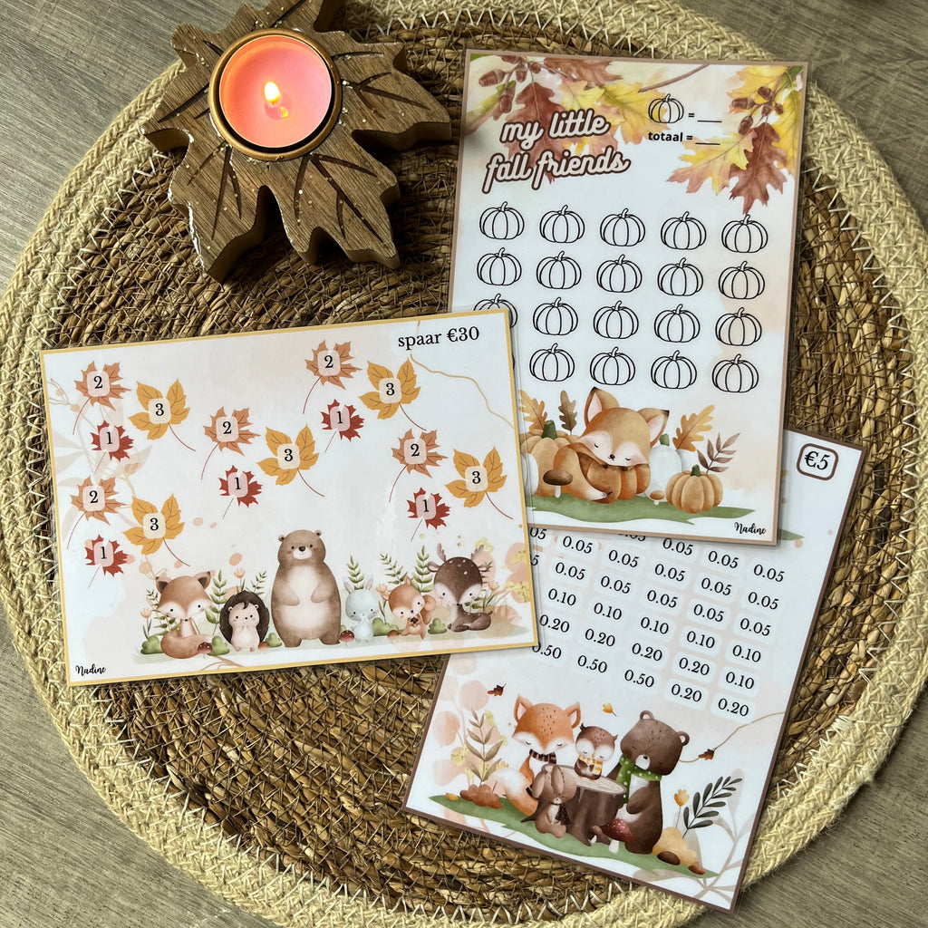 My little fall friends A5