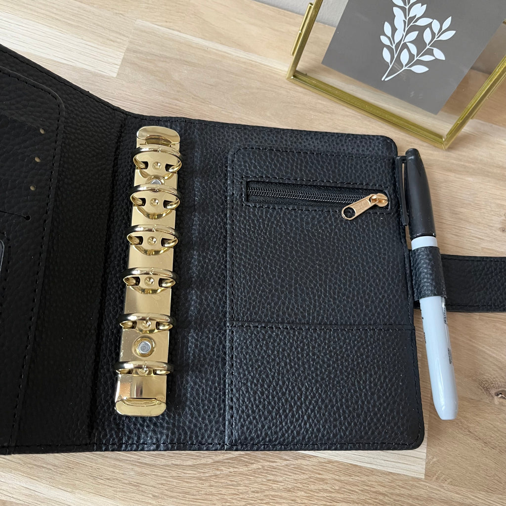Quilted pebble budgetbinder A7