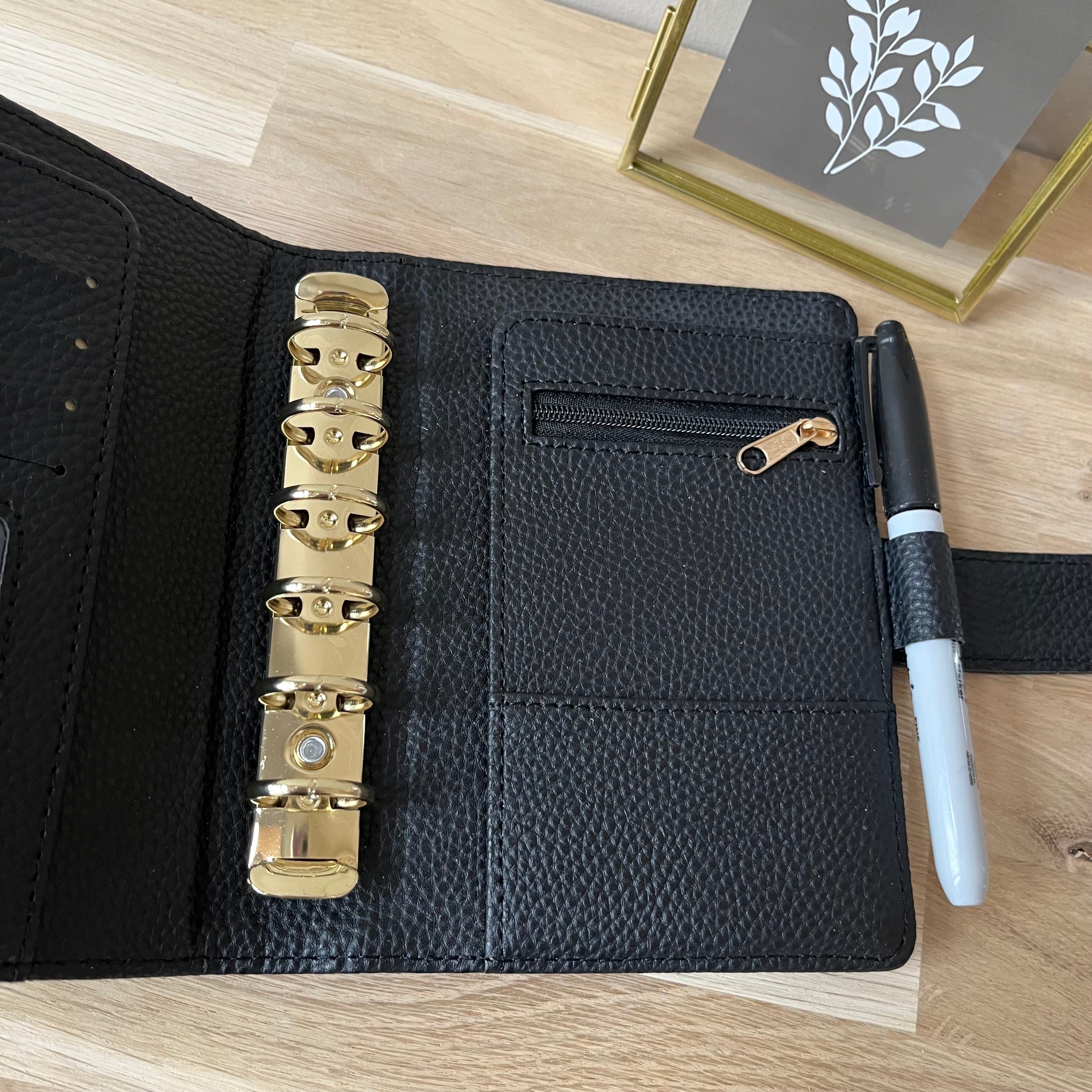 Quilted pebble budgetbinder A7