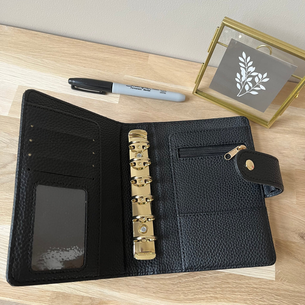 Quilted pebble budgetbinder A7