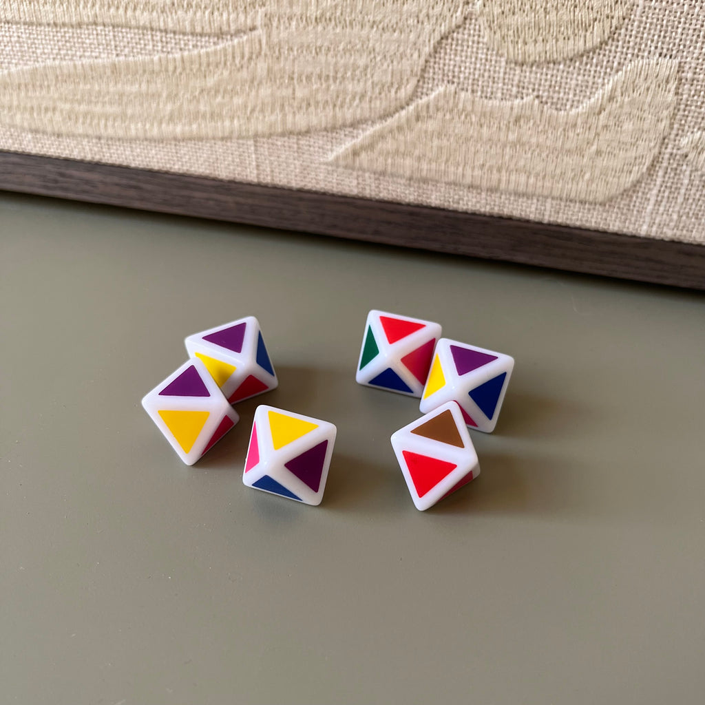 Kleurendobbelsteen D8