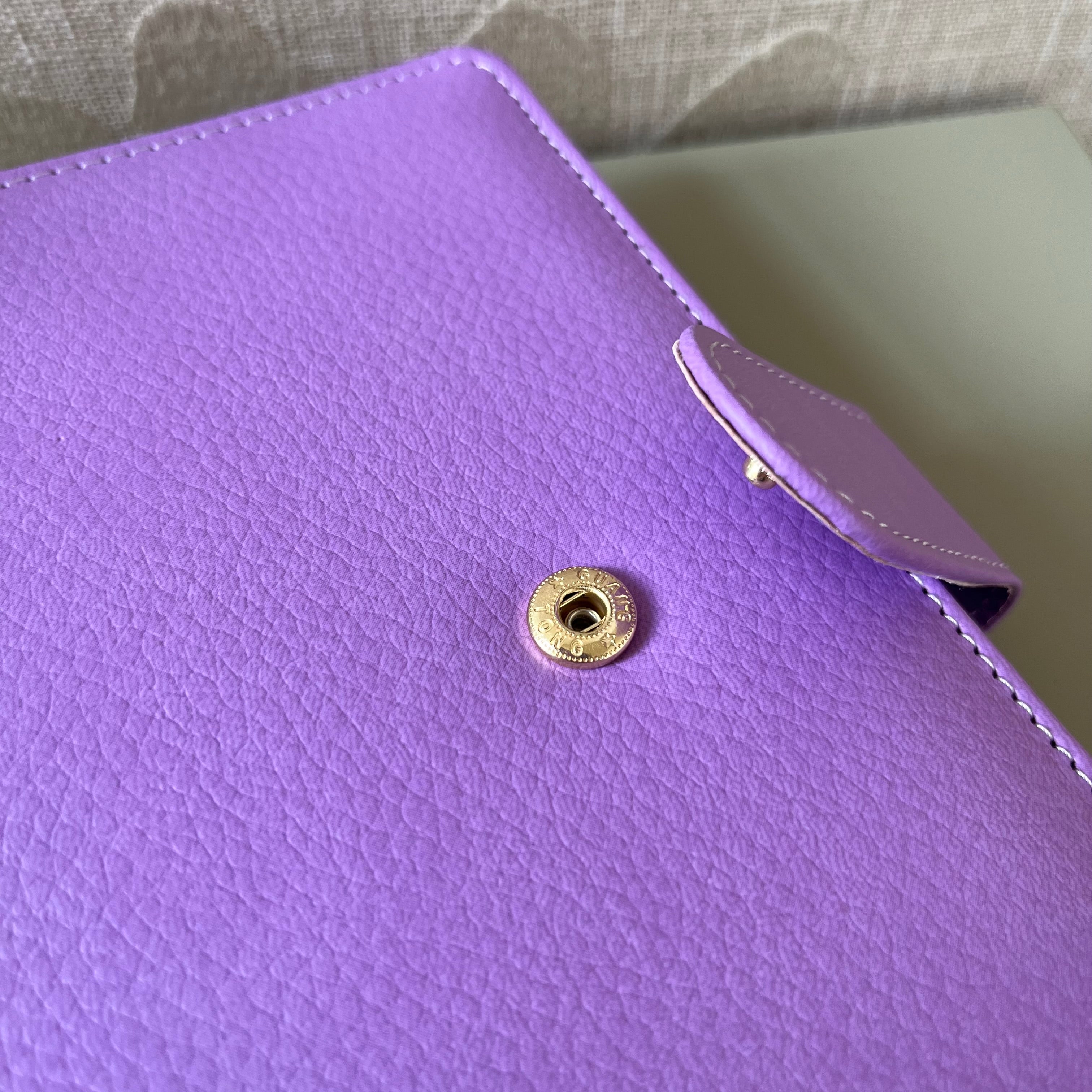 Pebble budget binder A6 - paars