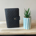 Quilted pebble budgetbinder A6