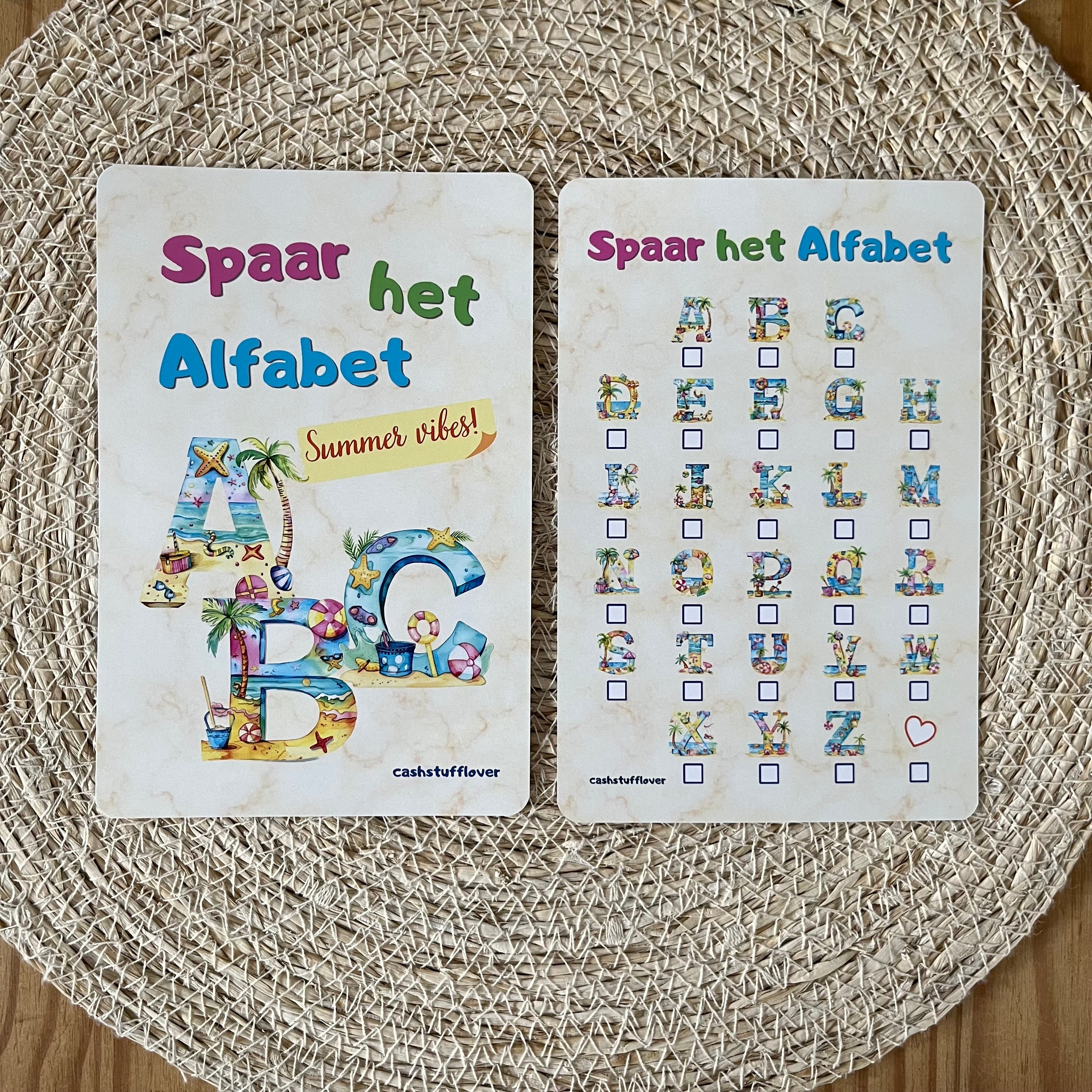 Spaar het Alfabet tiny’s - A5 en A7