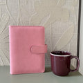 Pebble budget binder A6 - roze