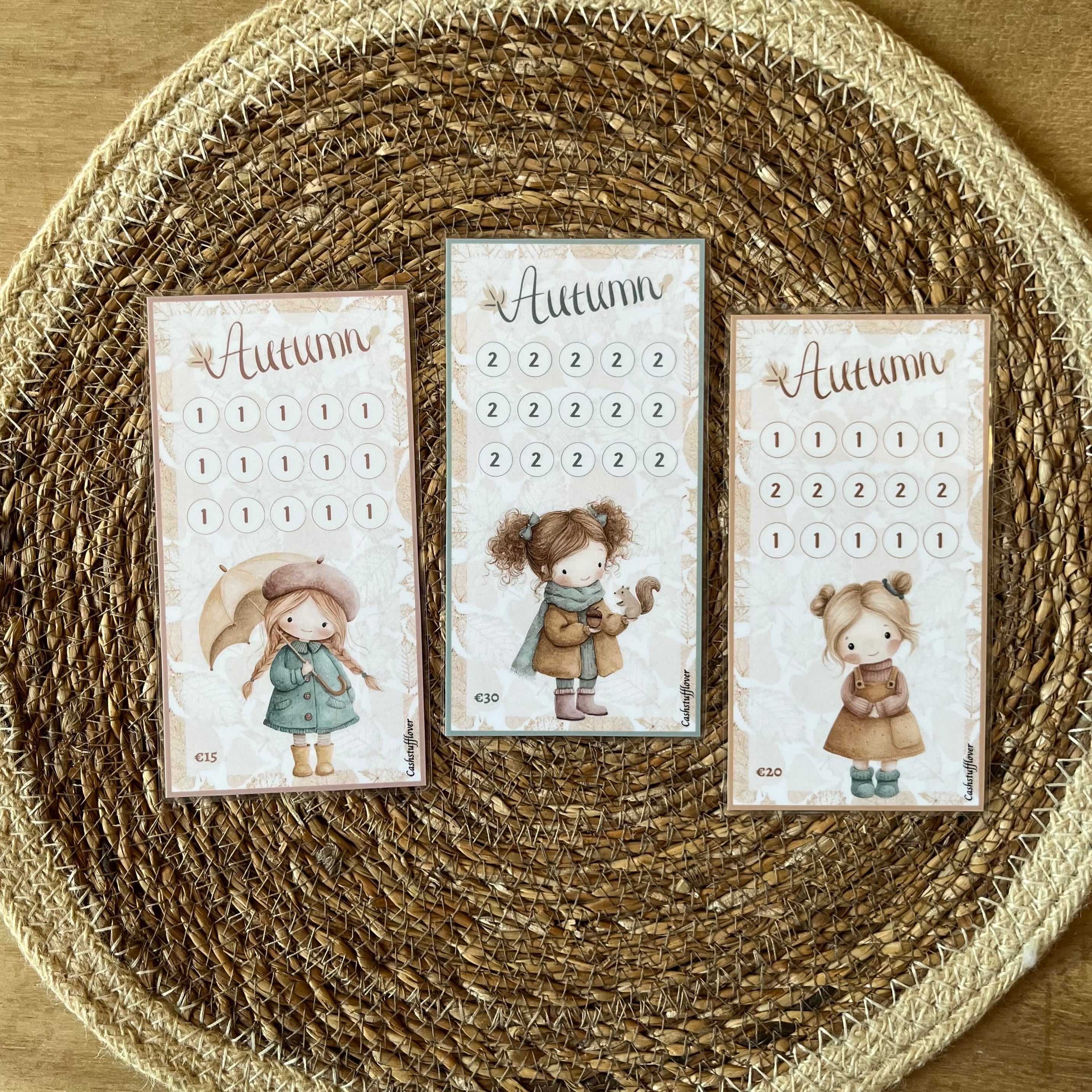 Schattig herfstsetje A6