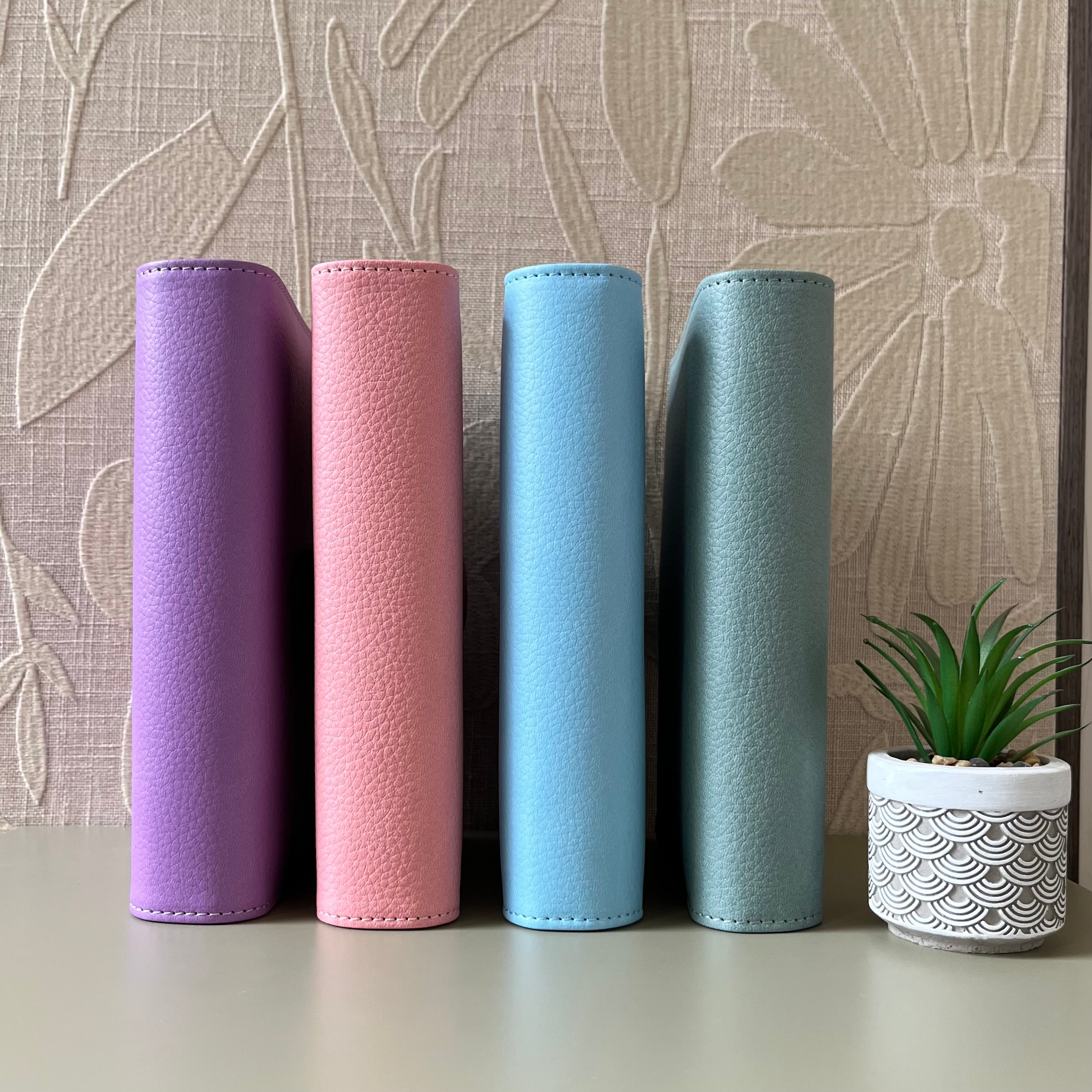 Pebble budget binder A6 - paars