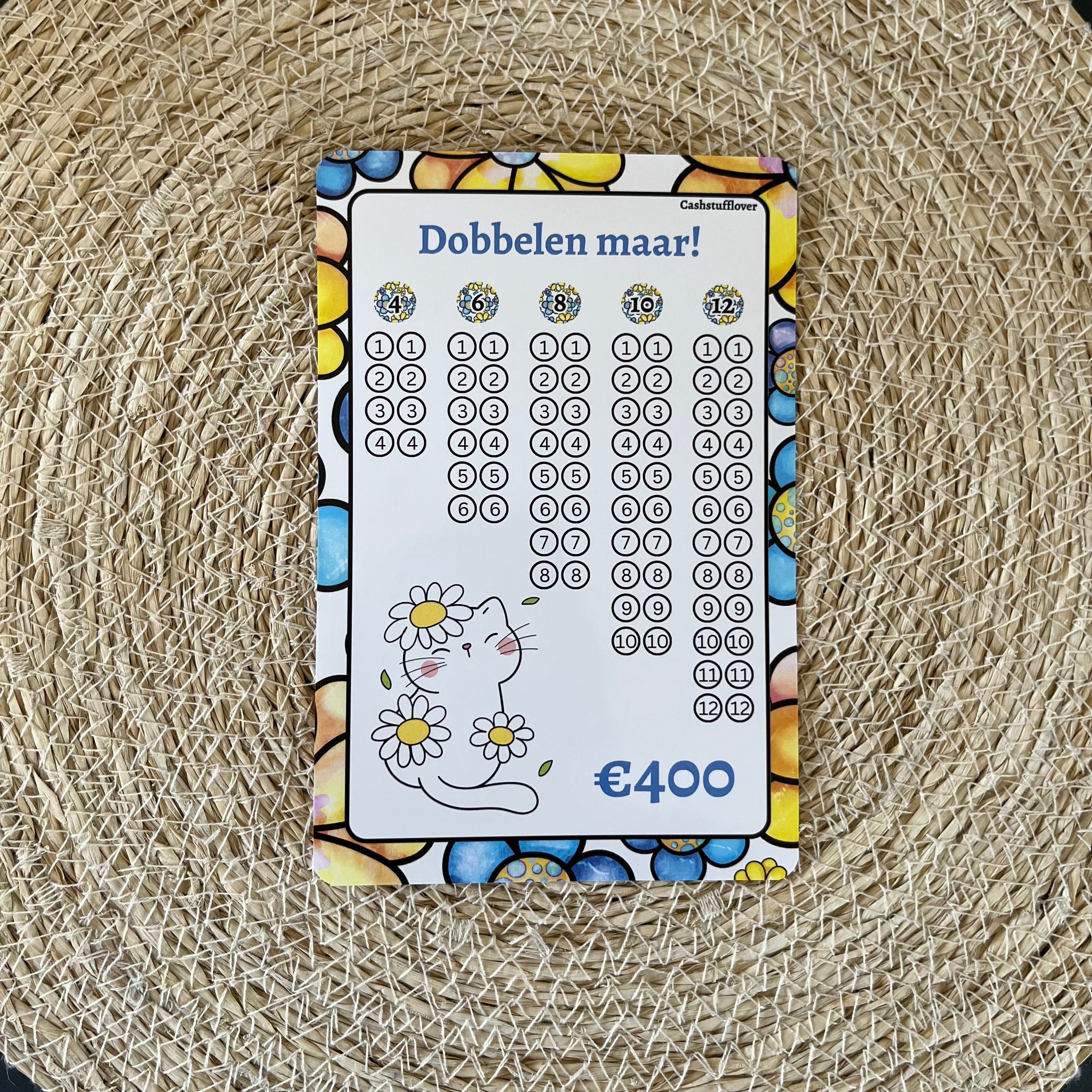 Dobbelen maar! A5 - diertjes