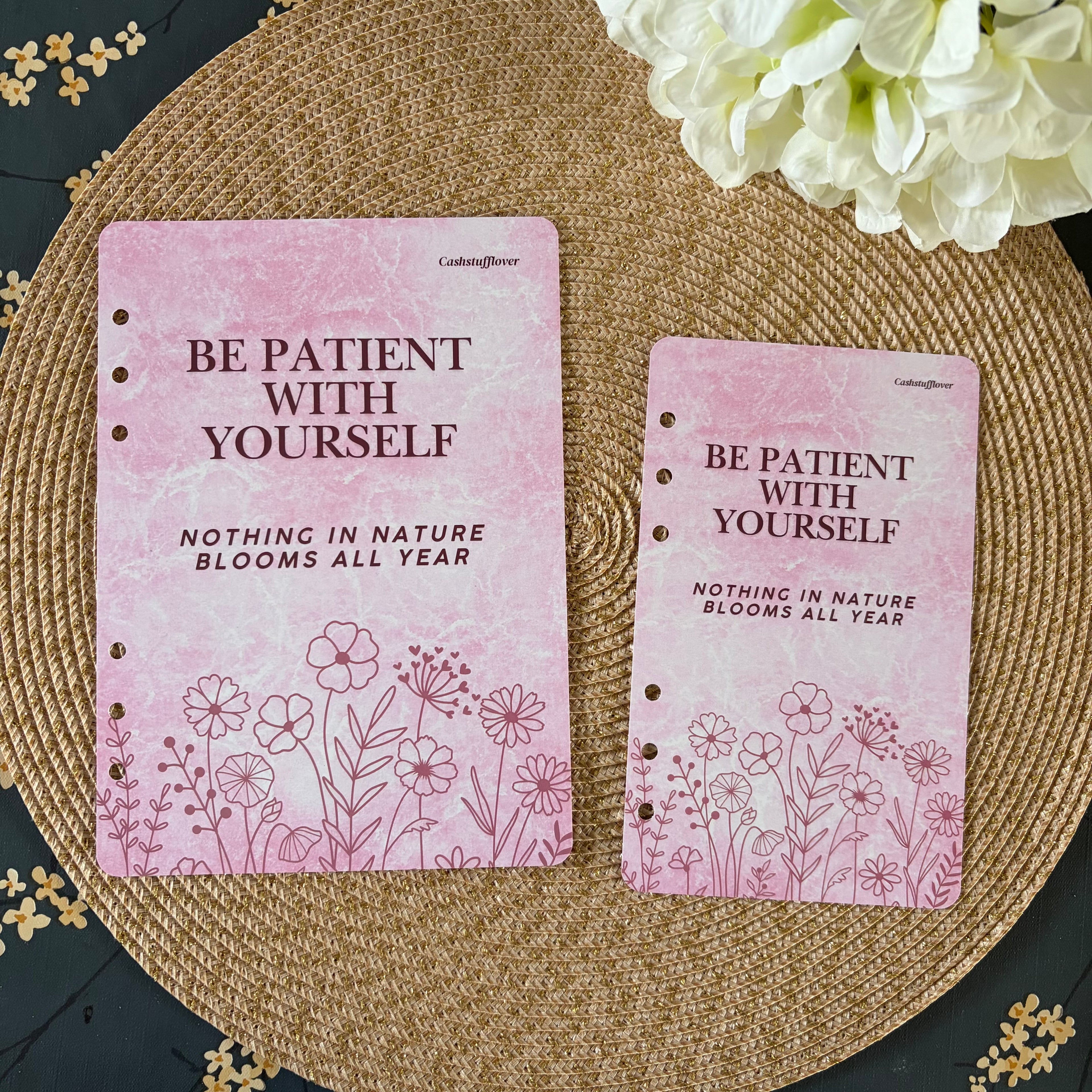 Be patient, my dear