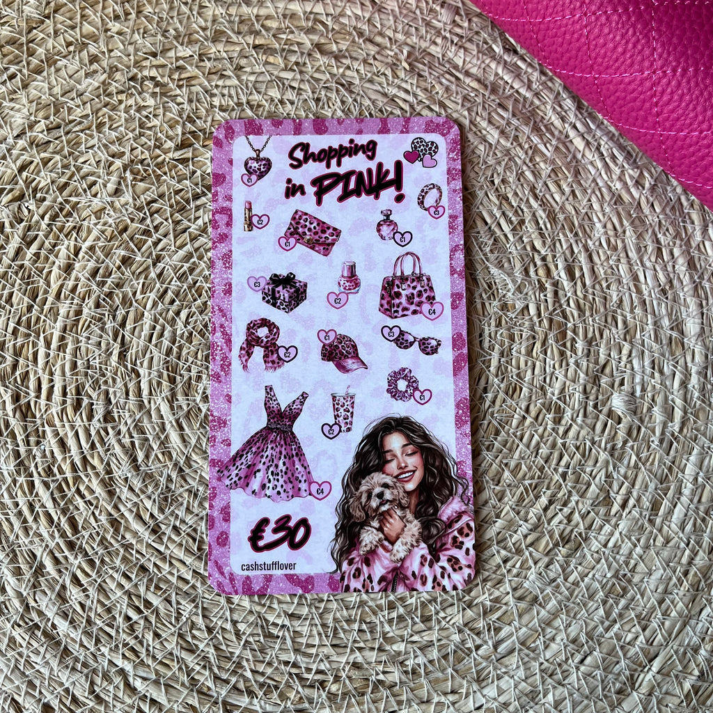 Shopping in Pink A6
