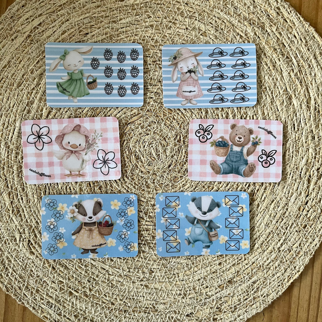 Little garden friends A7 setje