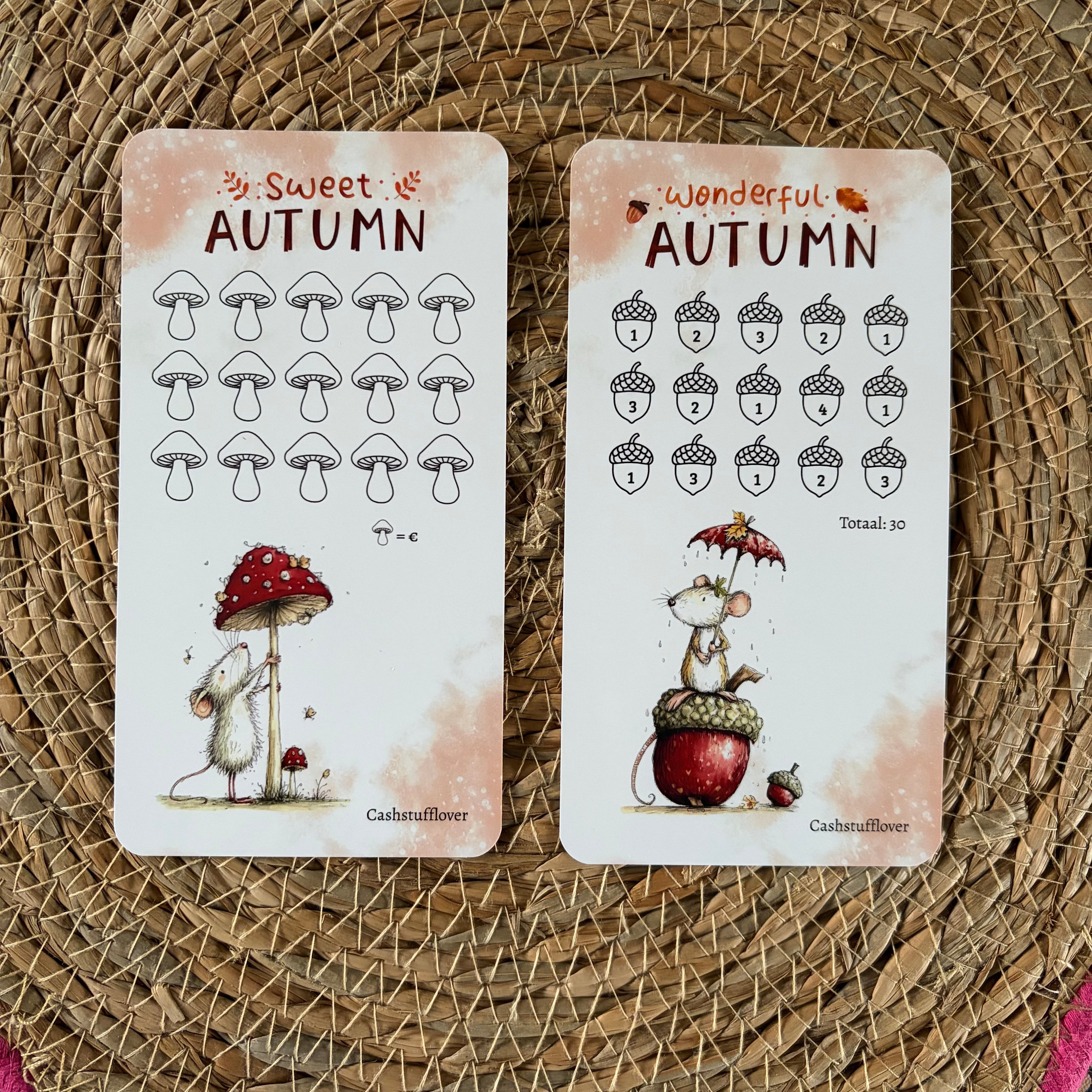 Sweet autumn mice - A6