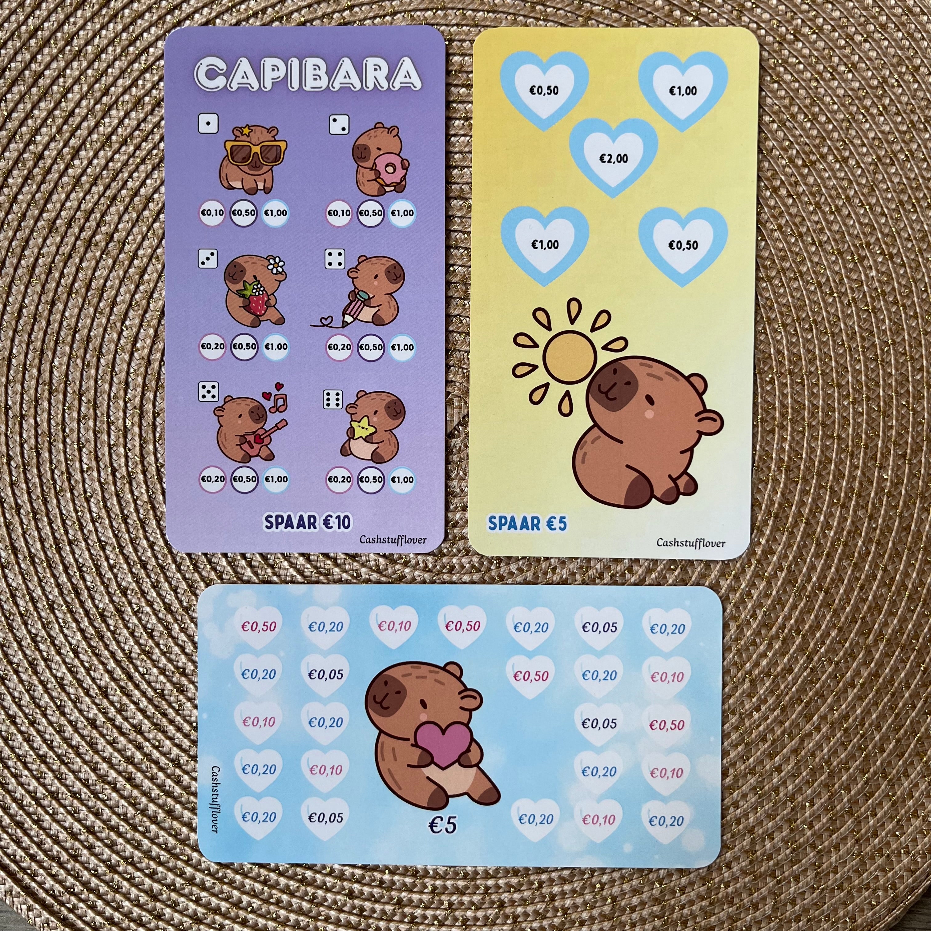 Capibara spaarplezier