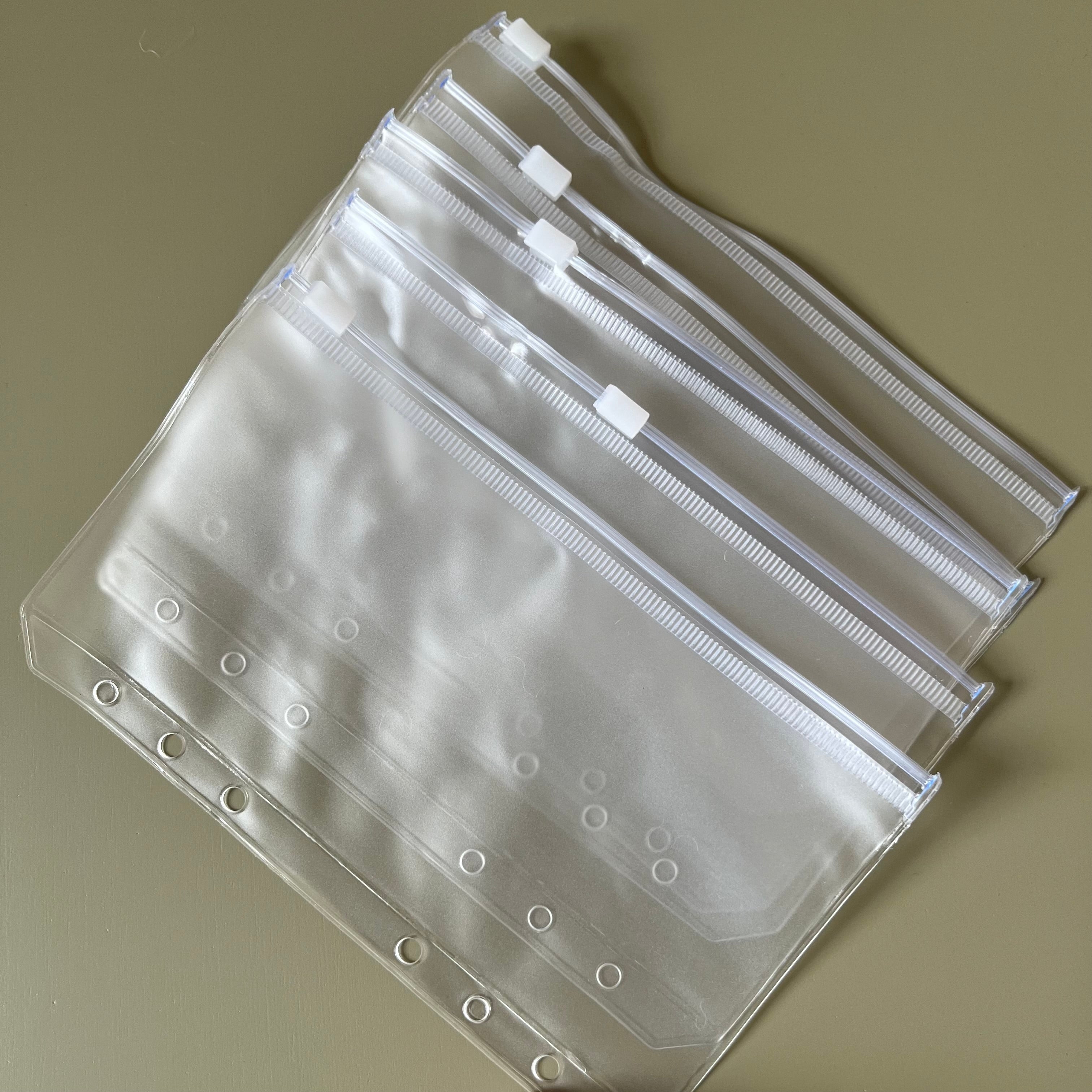 Zipper A6 - vijf stuks