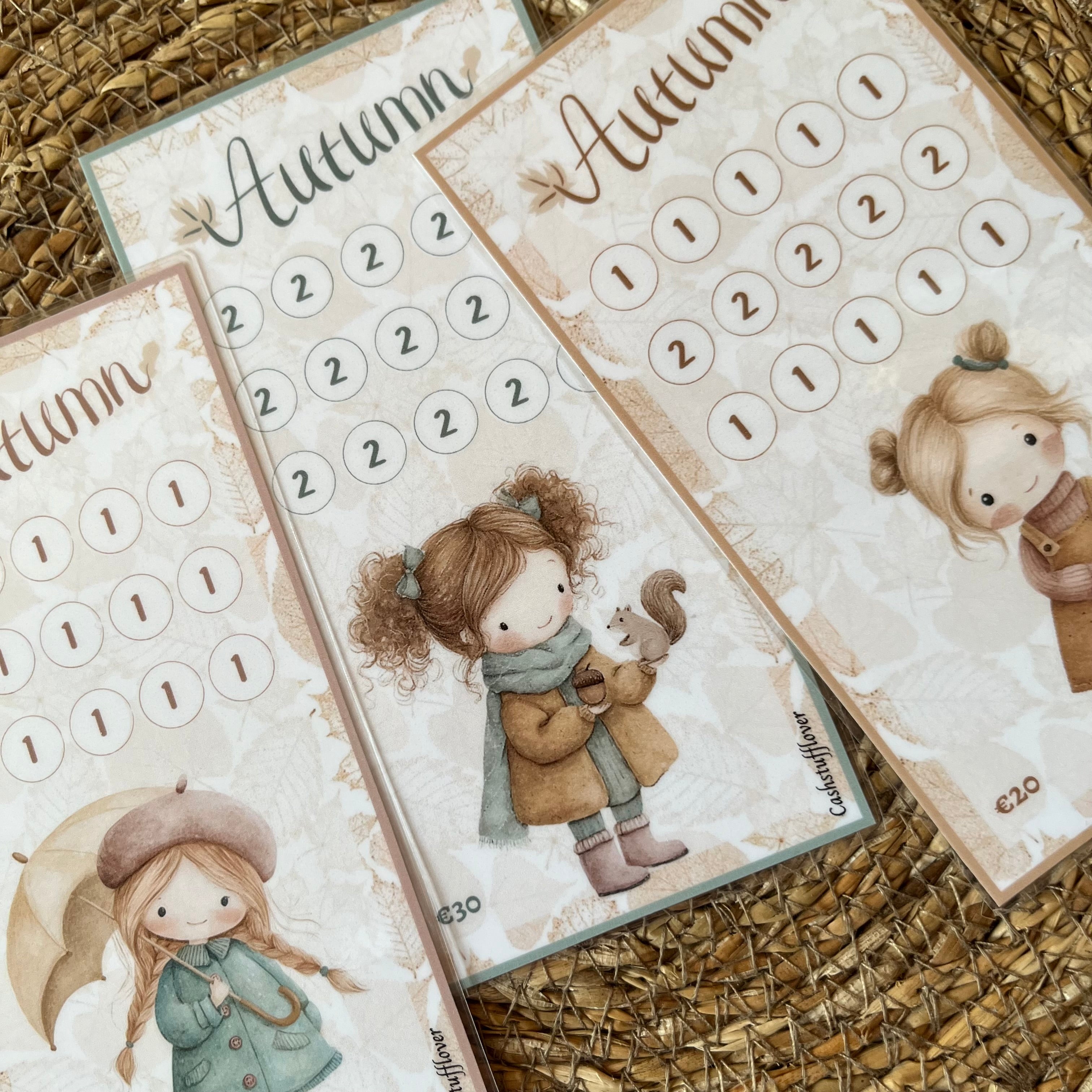 Schattig herfstsetje A6