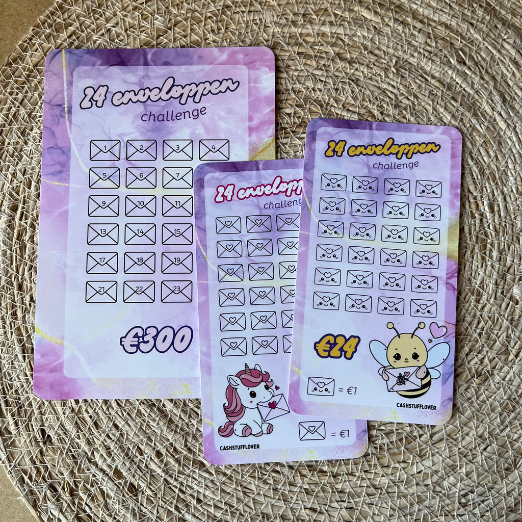 24 enveloppen A5 en A6