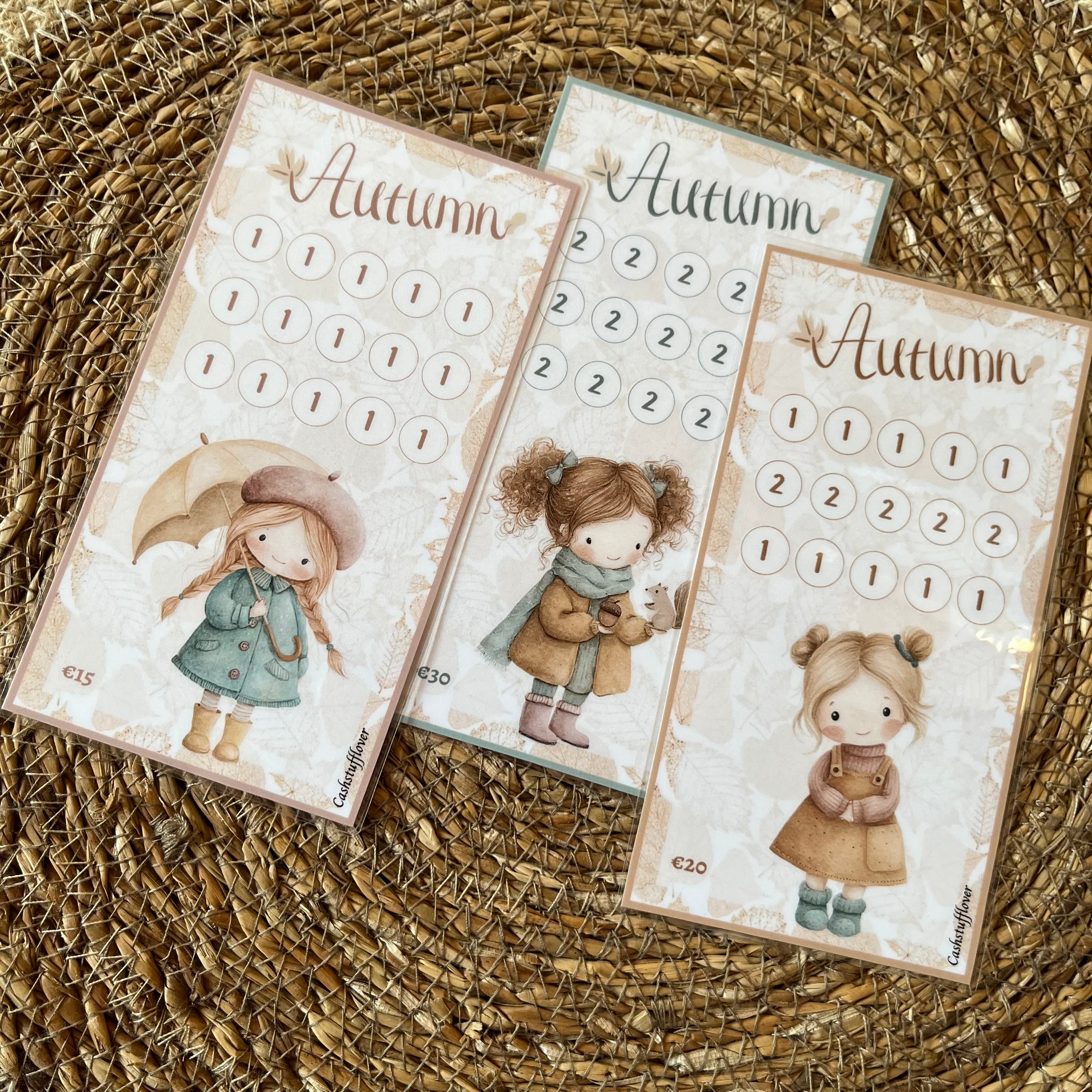 Schattig herfstsetje A6