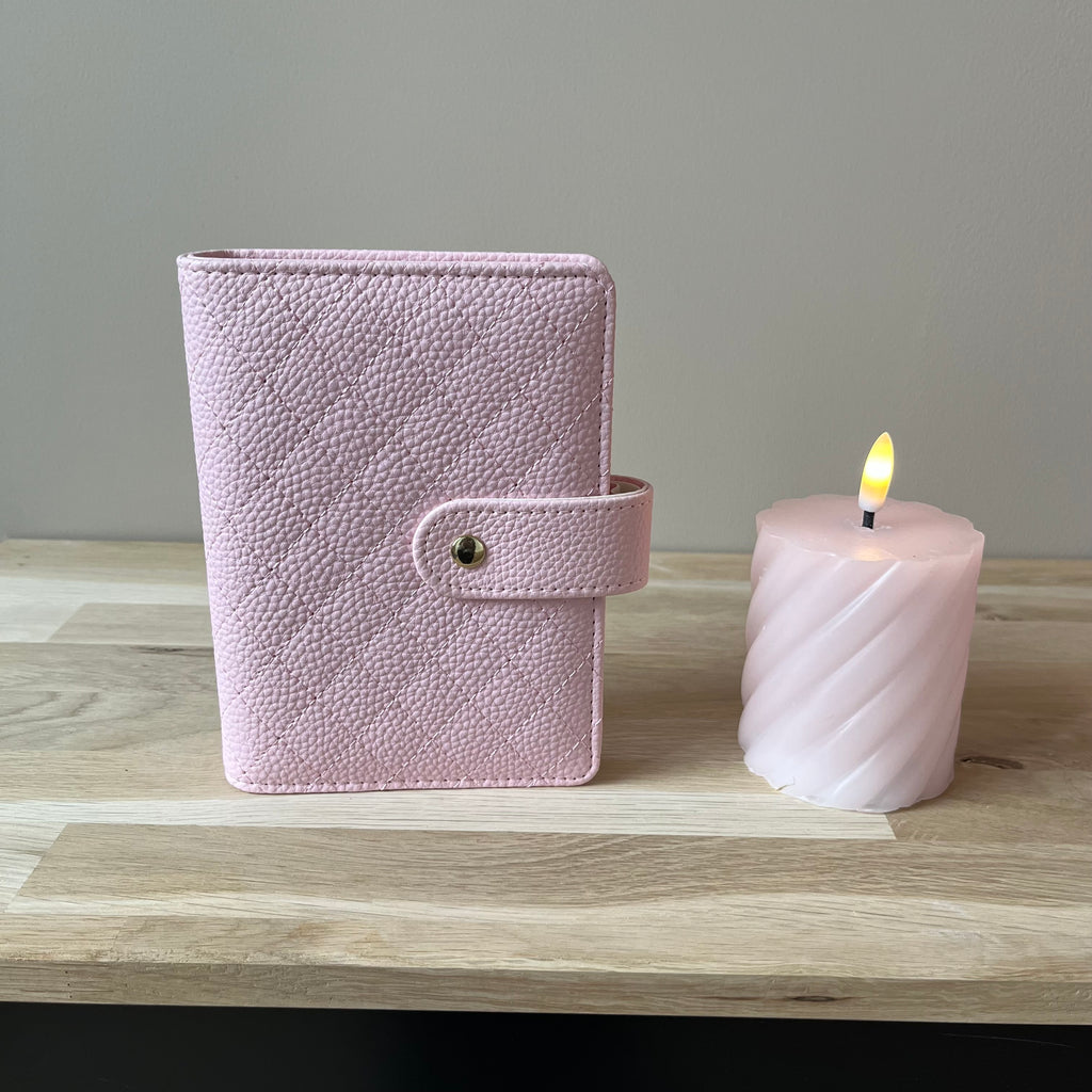 Quilted pebble budgetbinder A7