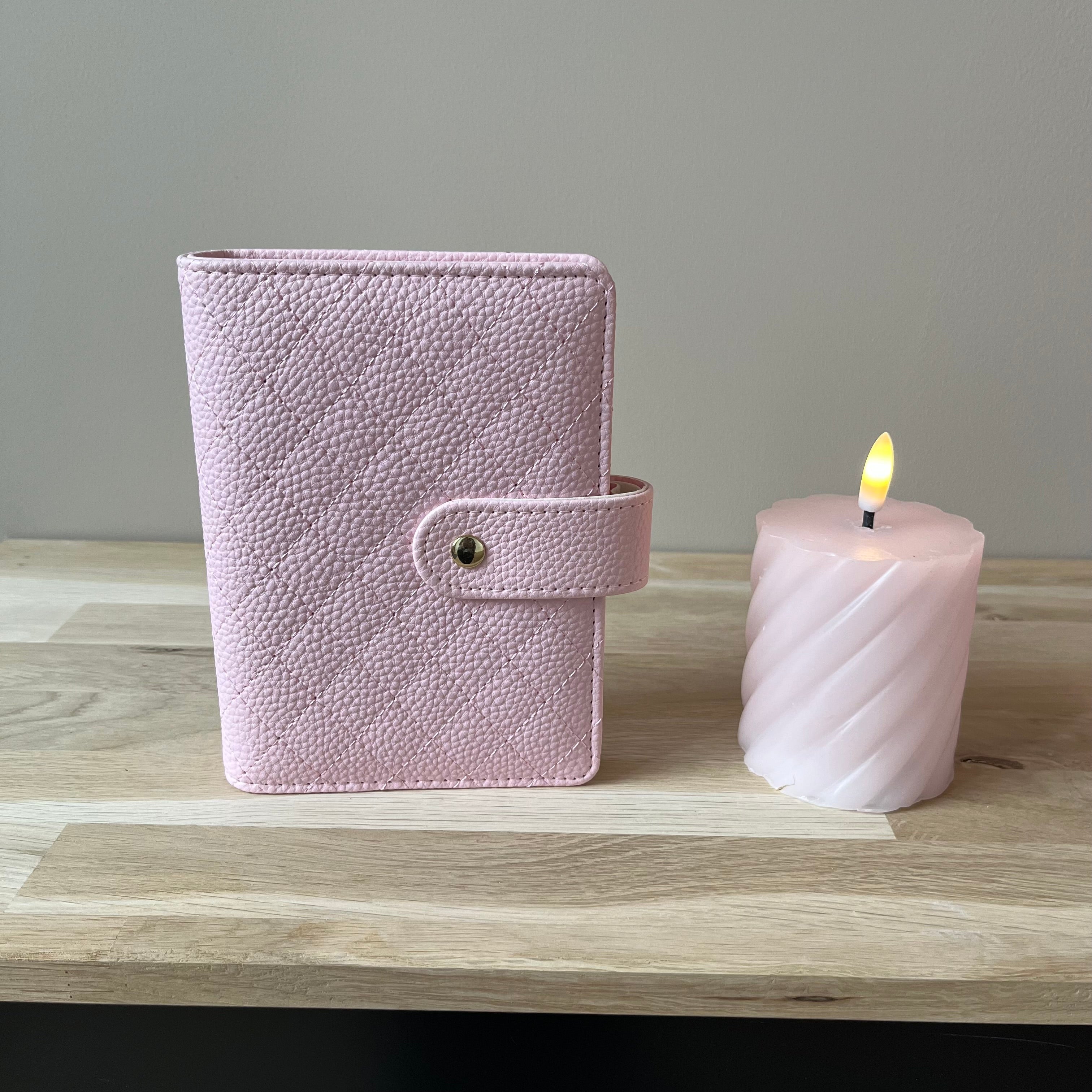 Quilted pebble budgetbinder A7