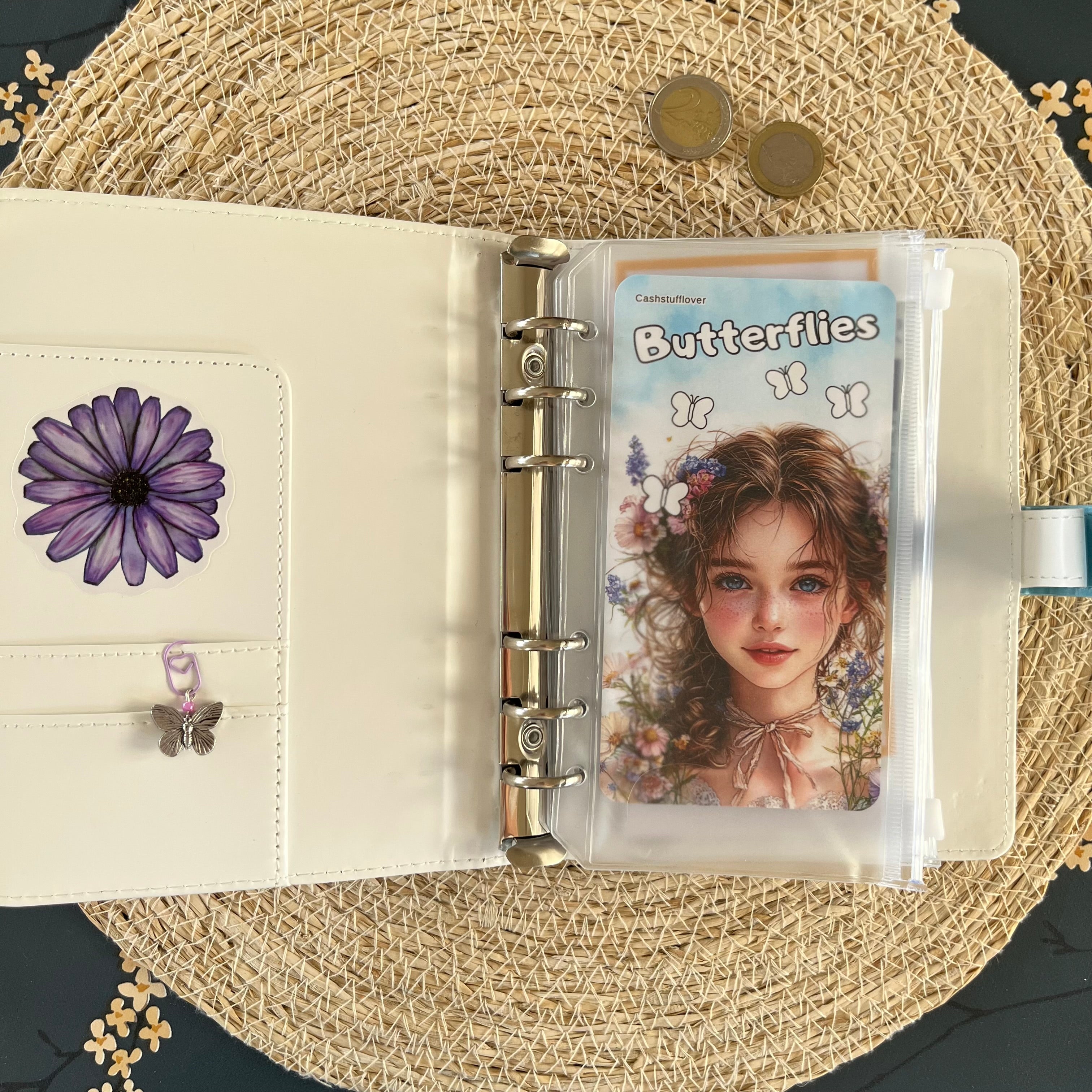 Flowers and Butterflies - A6 setje