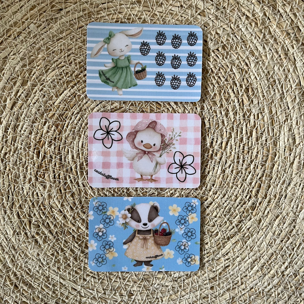 Little garden friends A7 setje