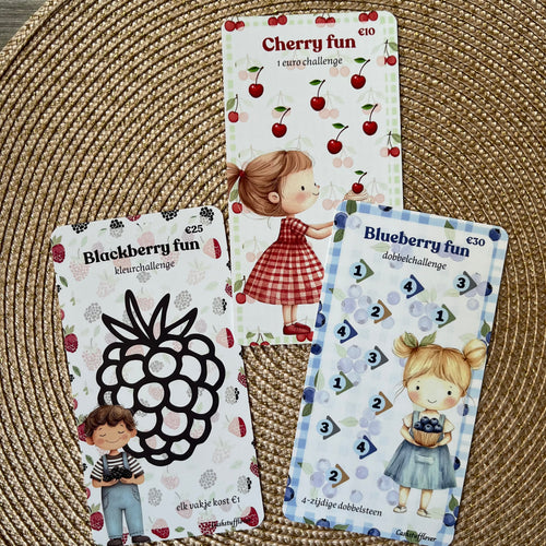 Berry much saving fun -  A6 setje