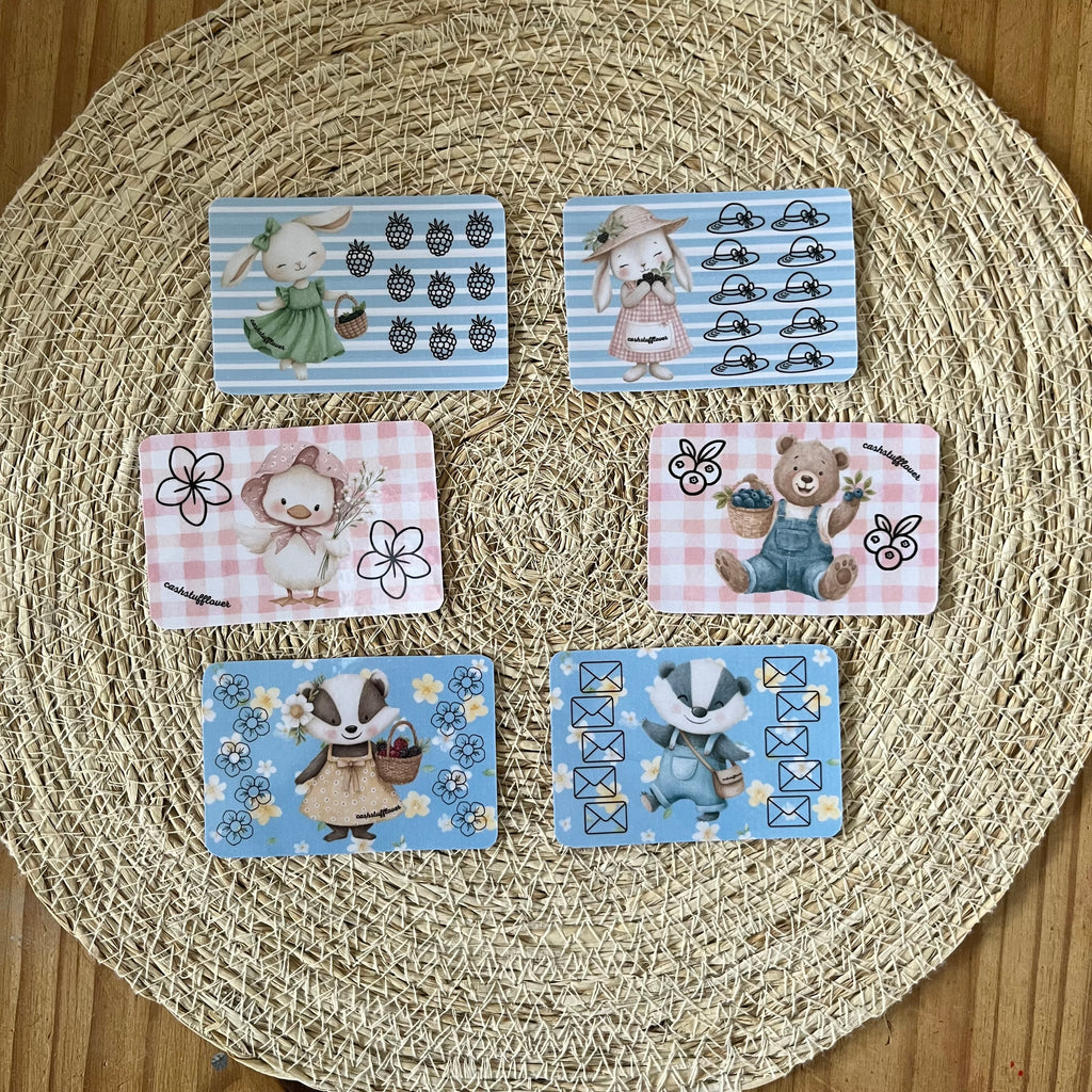 Little garden friends A7 setje