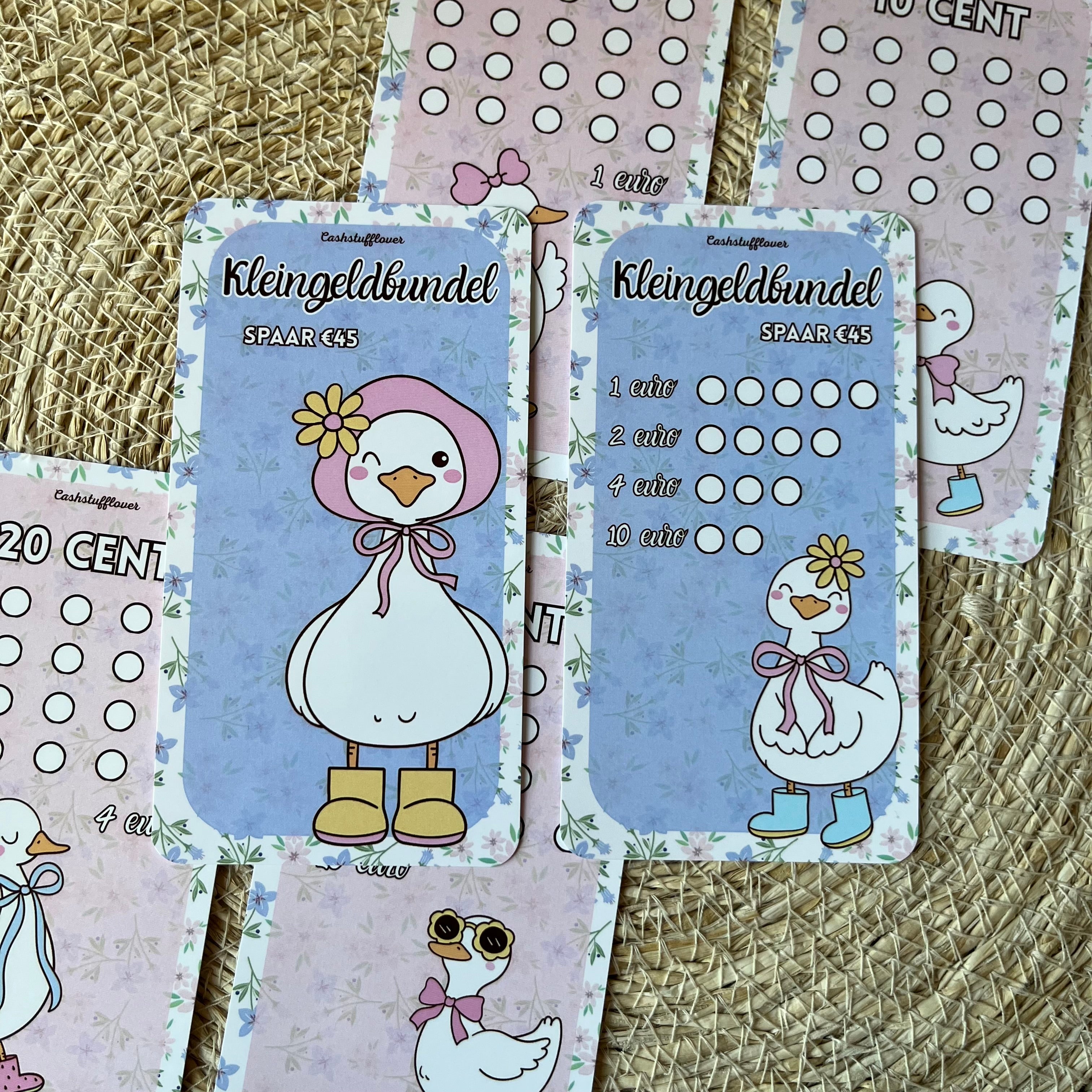 Kleingeldbundels - A6 setje