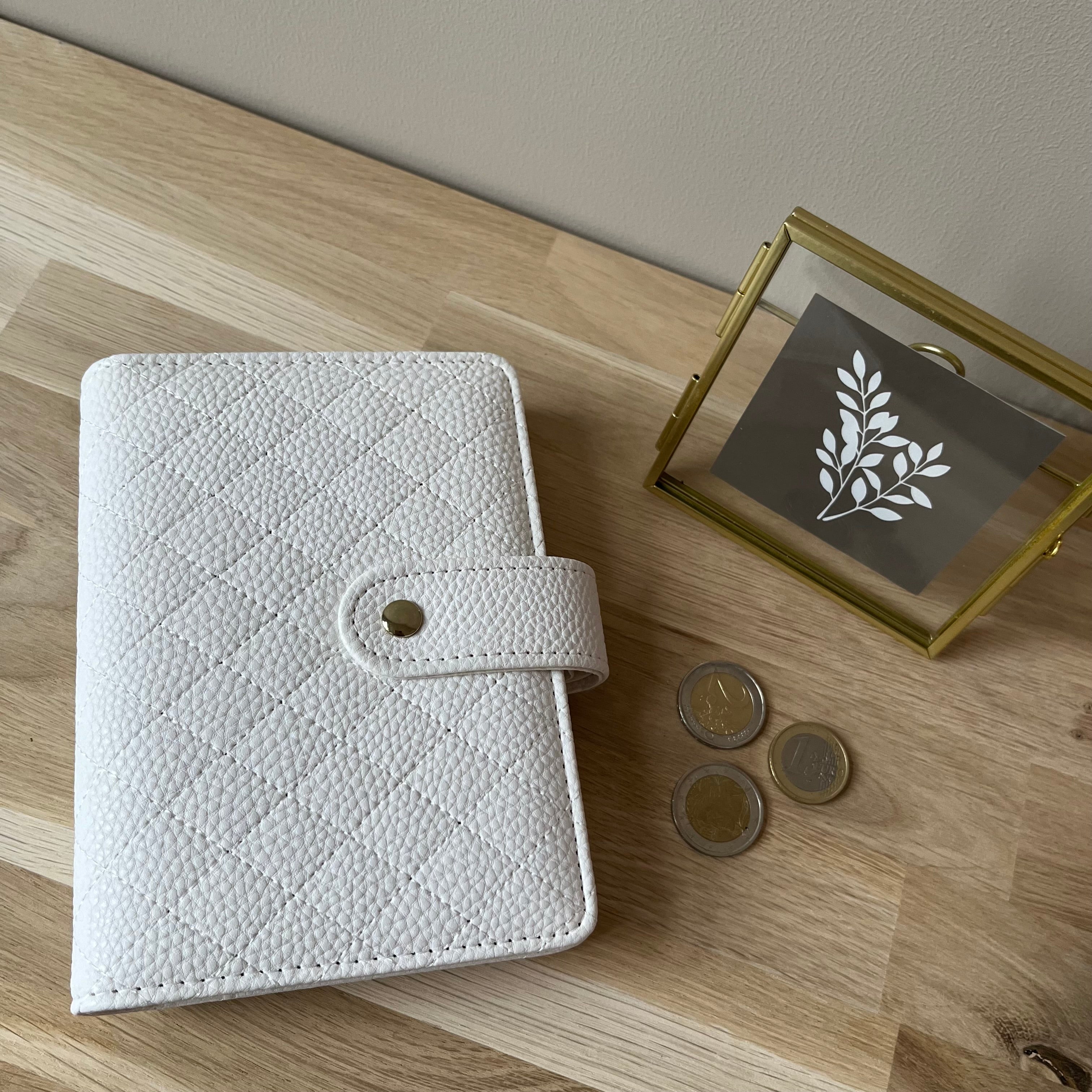 Quilted pebble budgetbinder A7