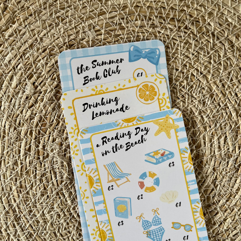 the Summer Book Club - A6 setje