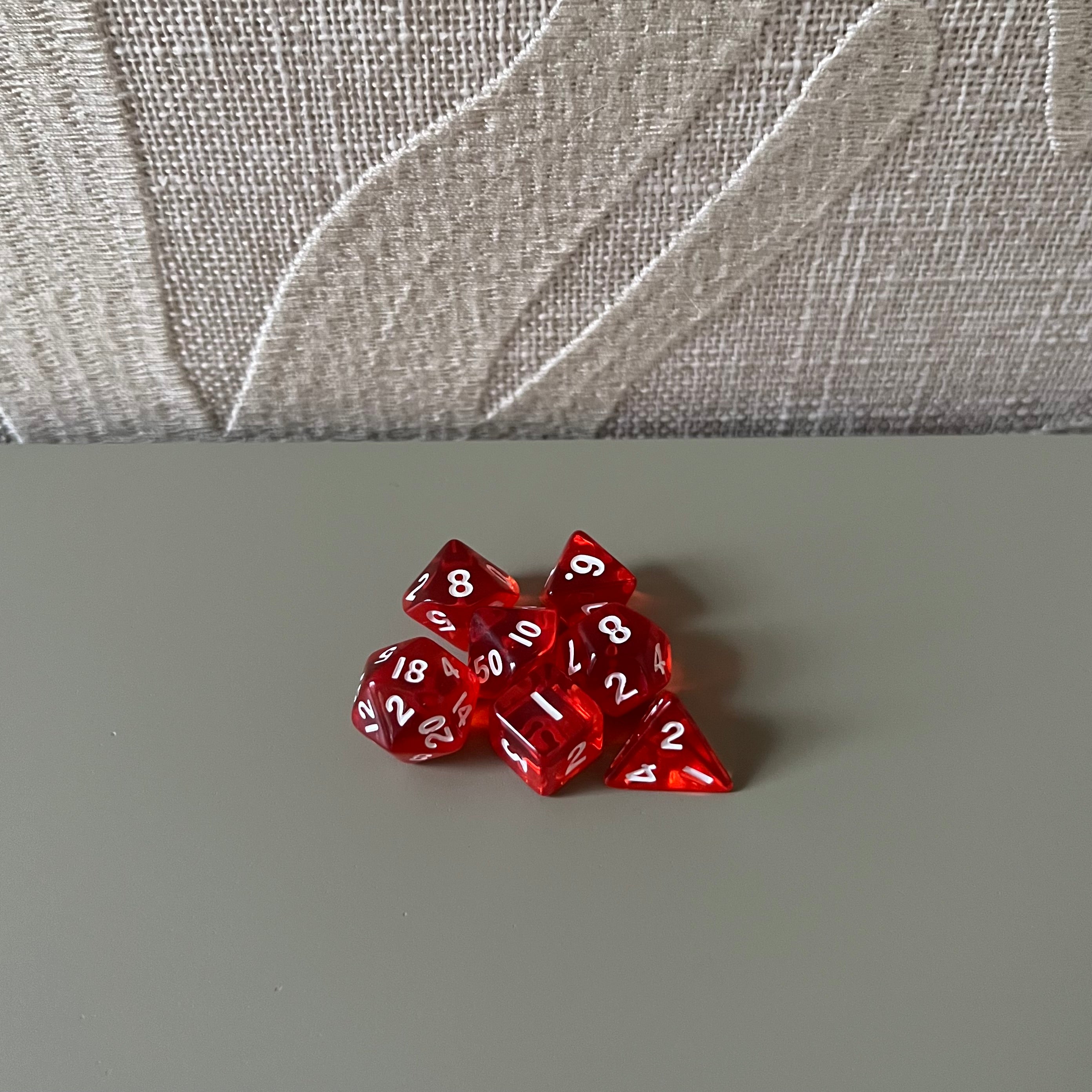 Setje mini-dobbelsteentjes