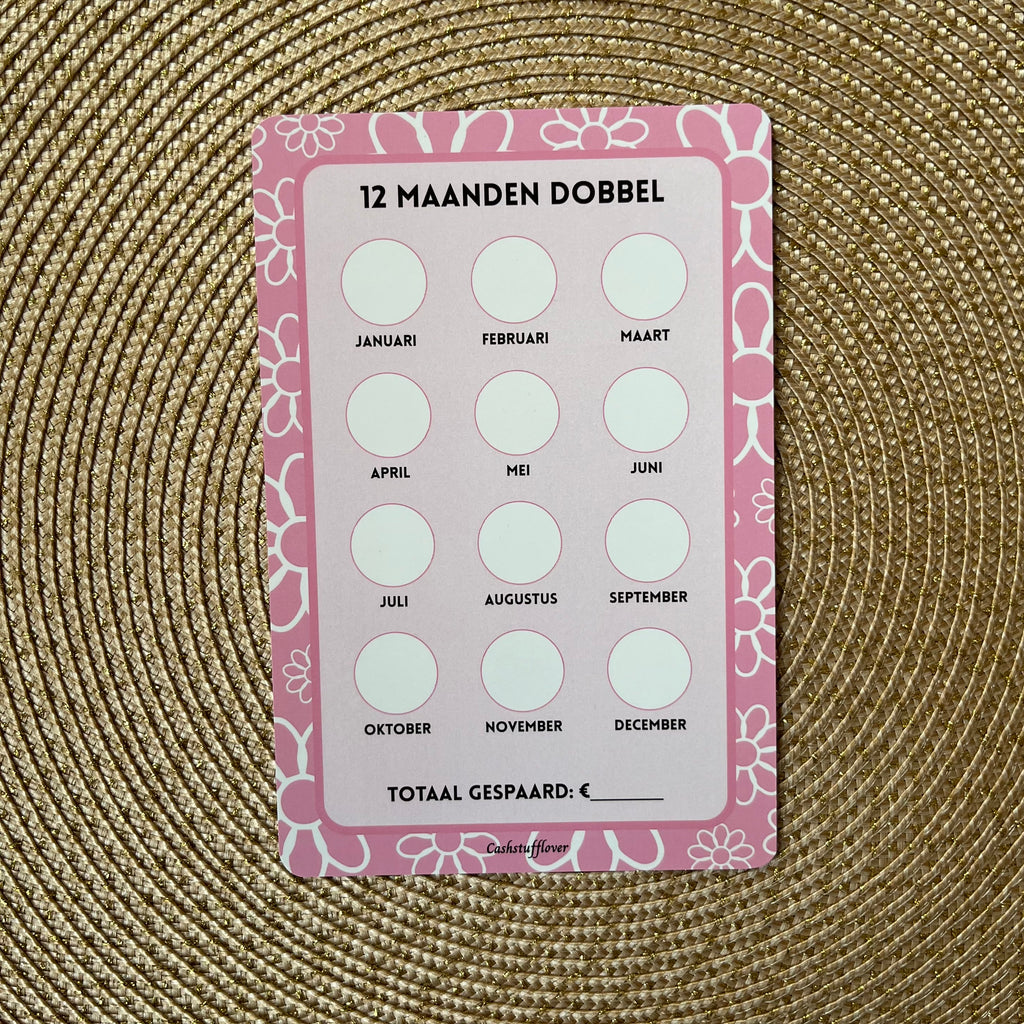 12 maanden dobbel A5