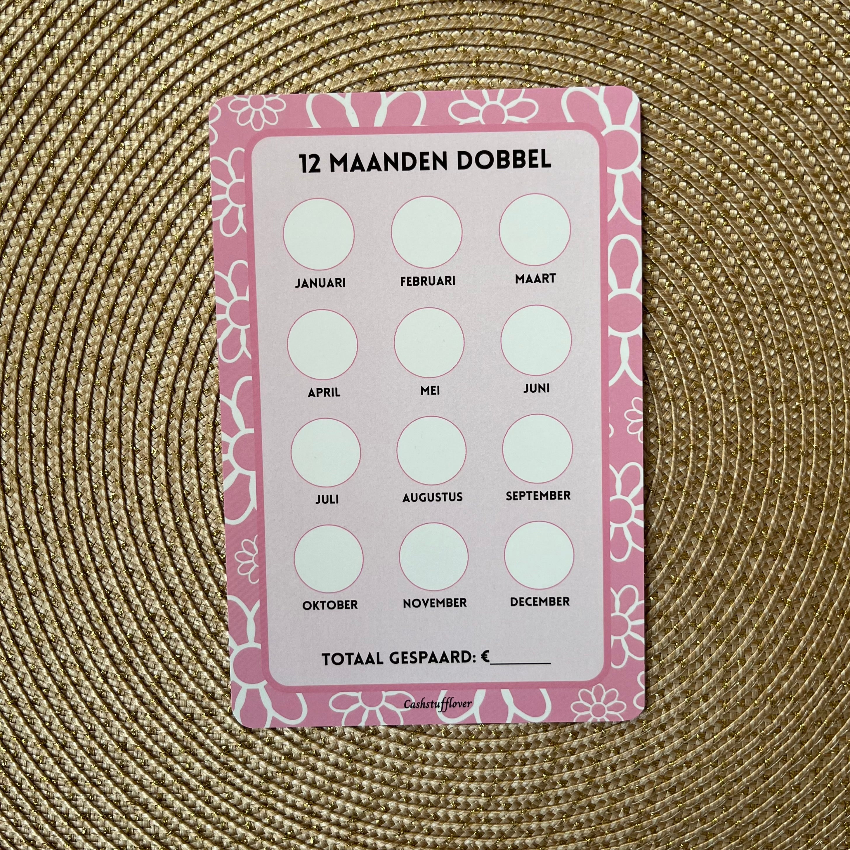 12 maanden dobbel A5