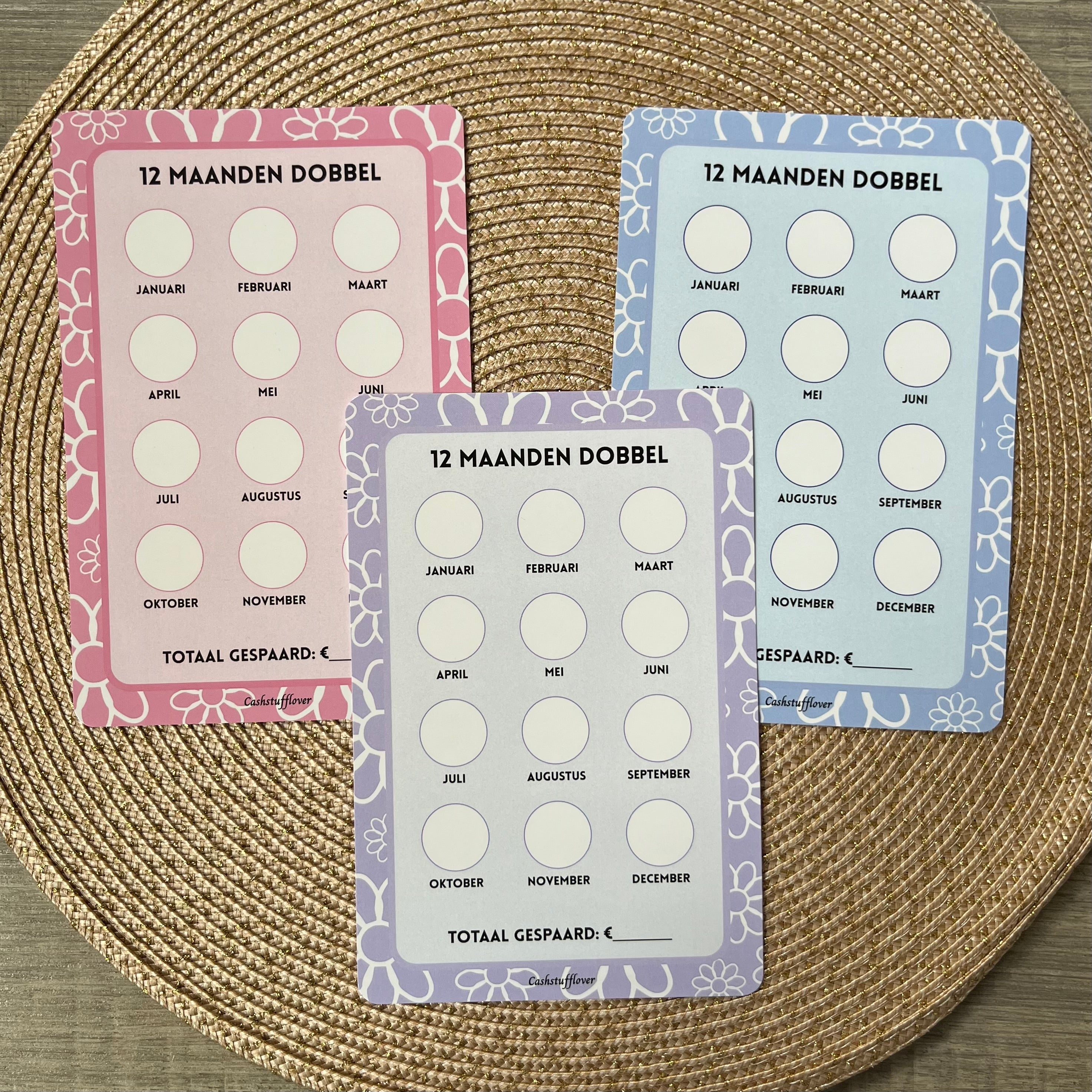12 maanden dobbel A5