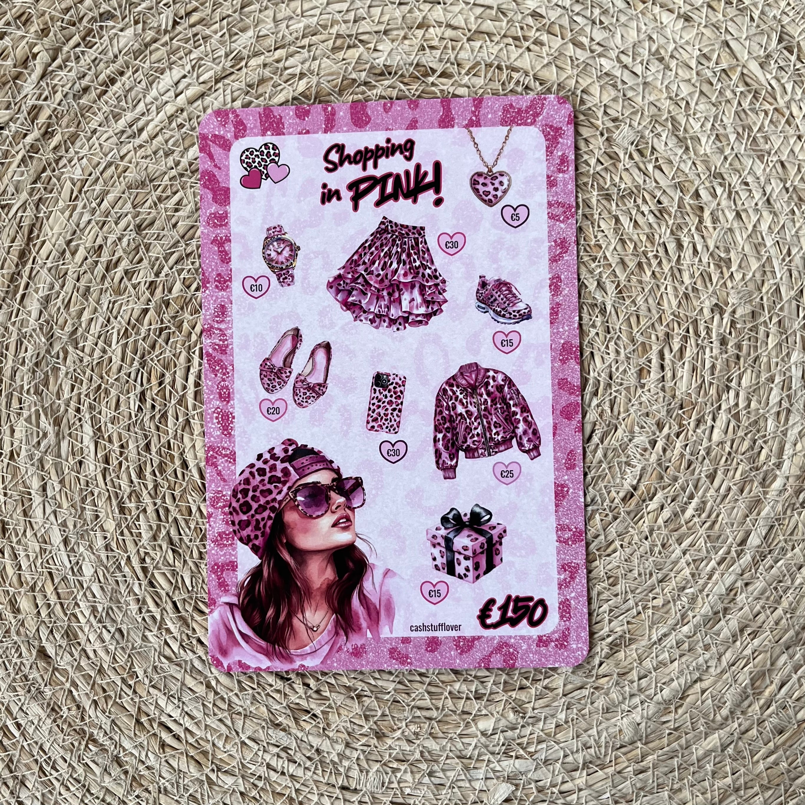 Shopping in PINK - A5