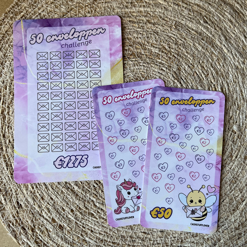 50 enveloppen A5 en A6