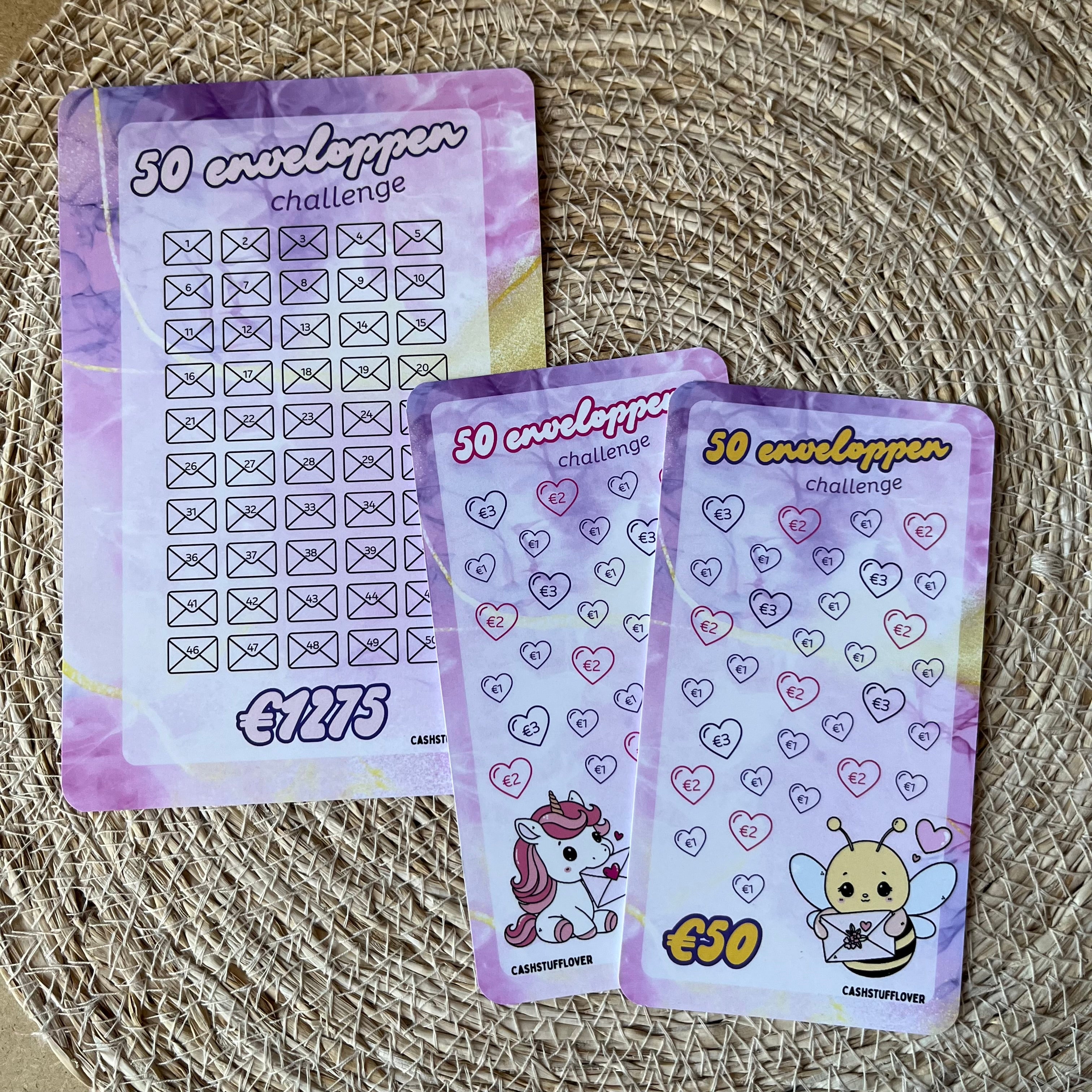 50 enveloppen A5 en A6