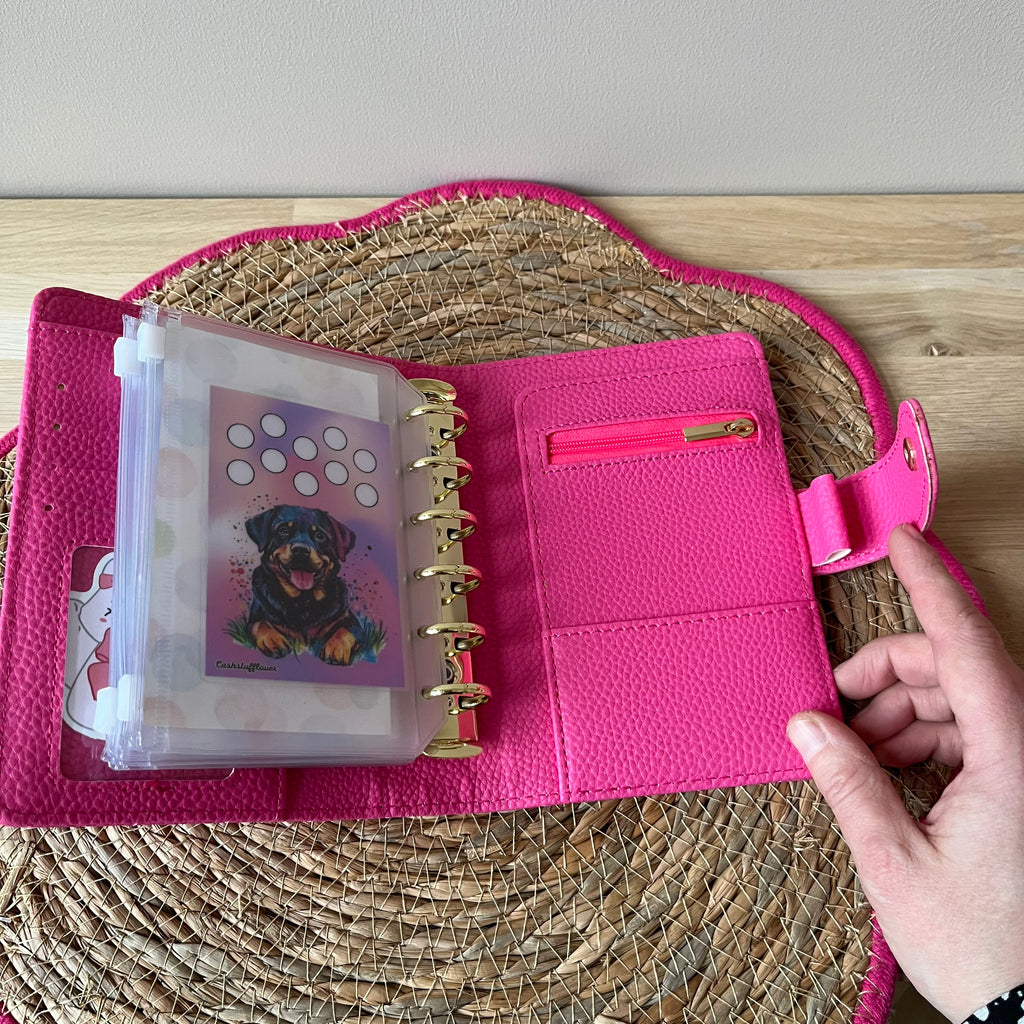 Quilted pebble budgetbinder A7