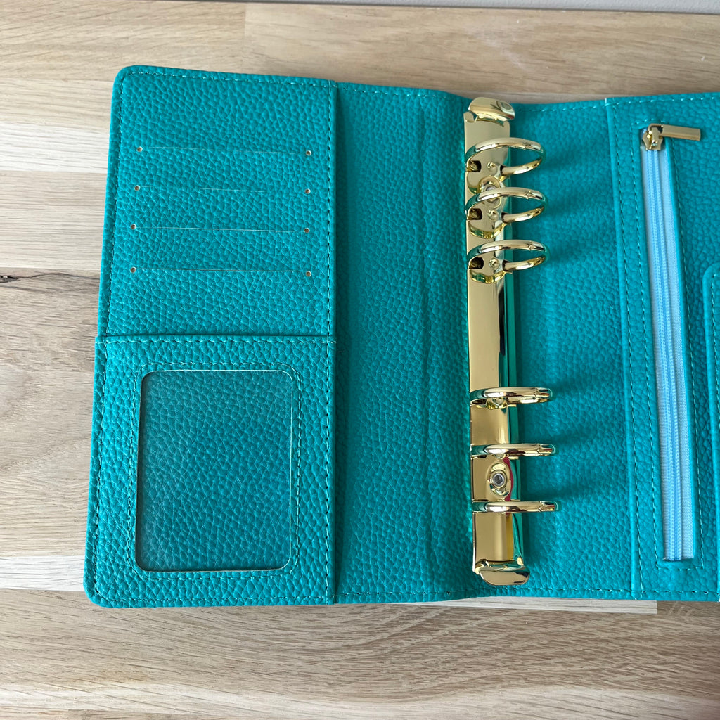 Quilted pebble budgetbinder A6
