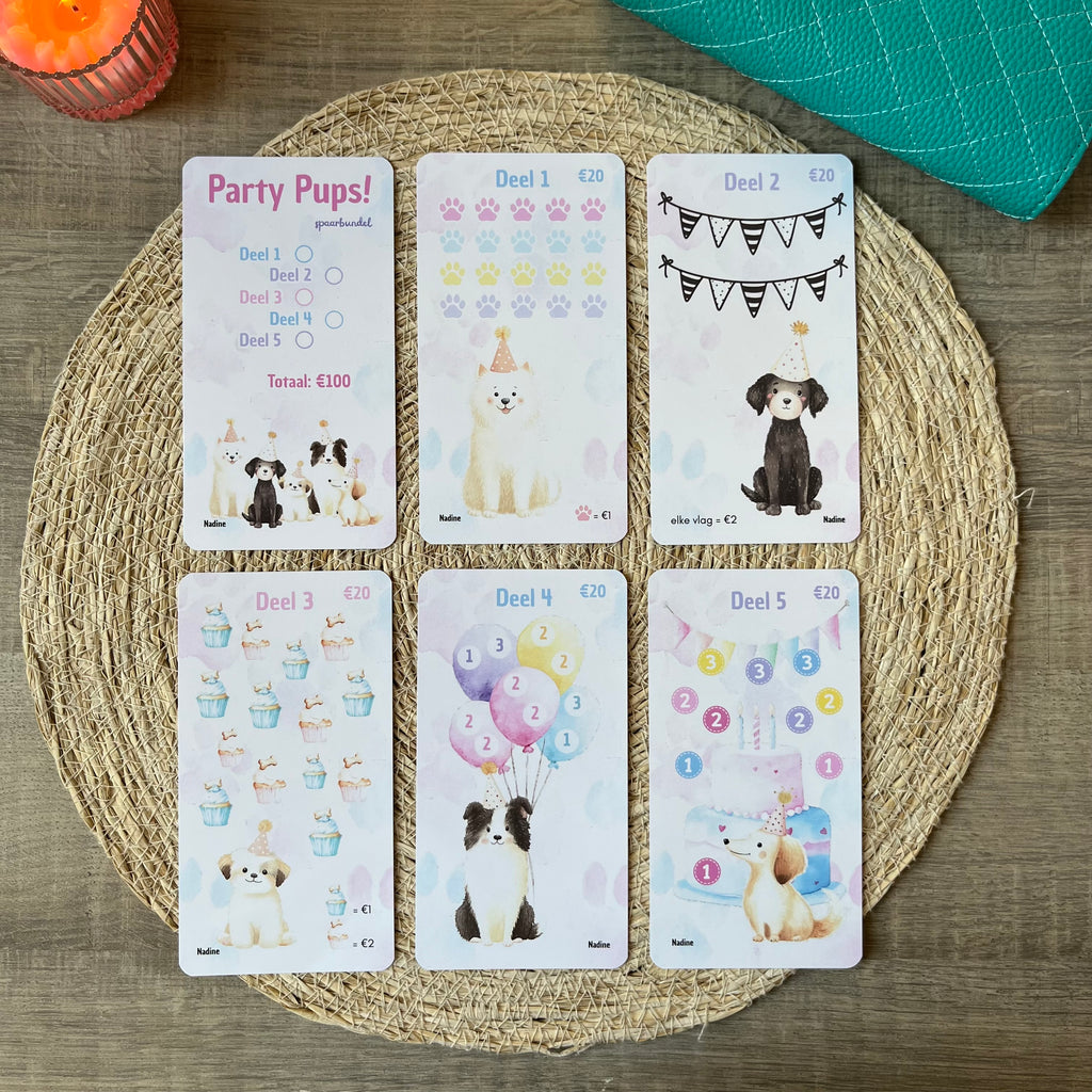 Party Pups spaarbundel A6