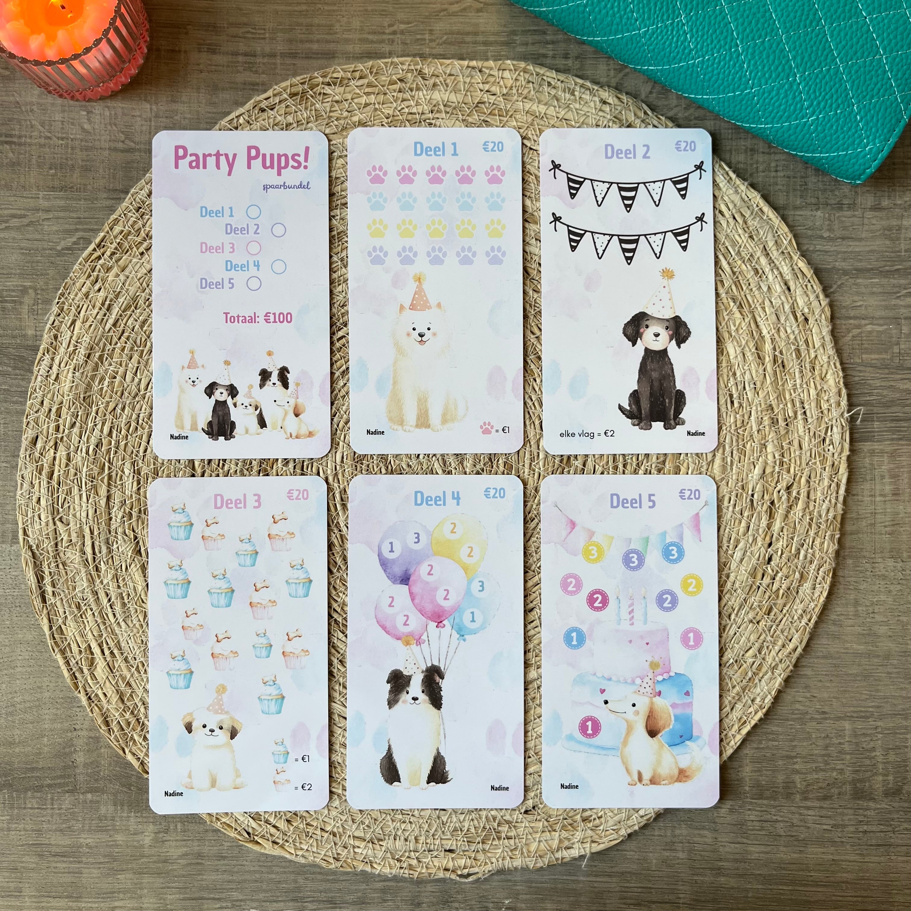 Party Pups spaarbundel A6